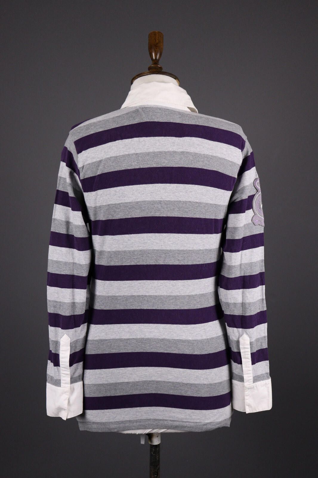 La Martina La Martina Multicolor Stripe Top Polo Shirt Size L Size L / US 10 / IT 46 - 8 Thumbnail