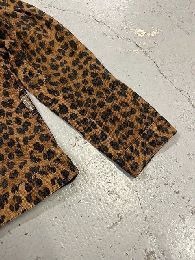 Vintage Sonia Ryckiel Brown Leopard Print Jacket Size S / US 4 / IT 40 - 7 Thumbnail