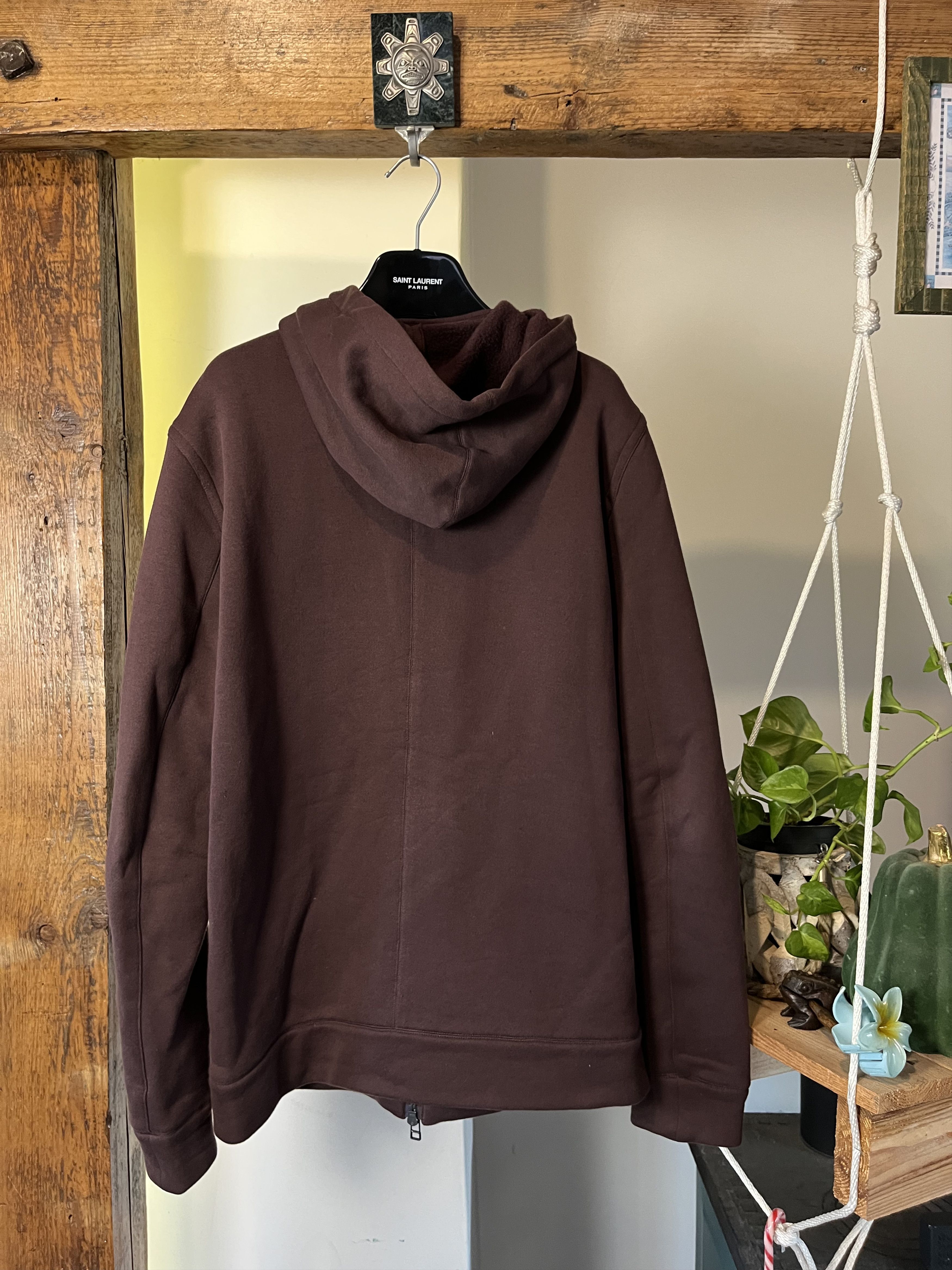 Helmut Lang Helmut Lang Double Two Way Zip Cotton Fleece Hoodie Size US S / EU 44-46 / 1 - 2 Thumbnail