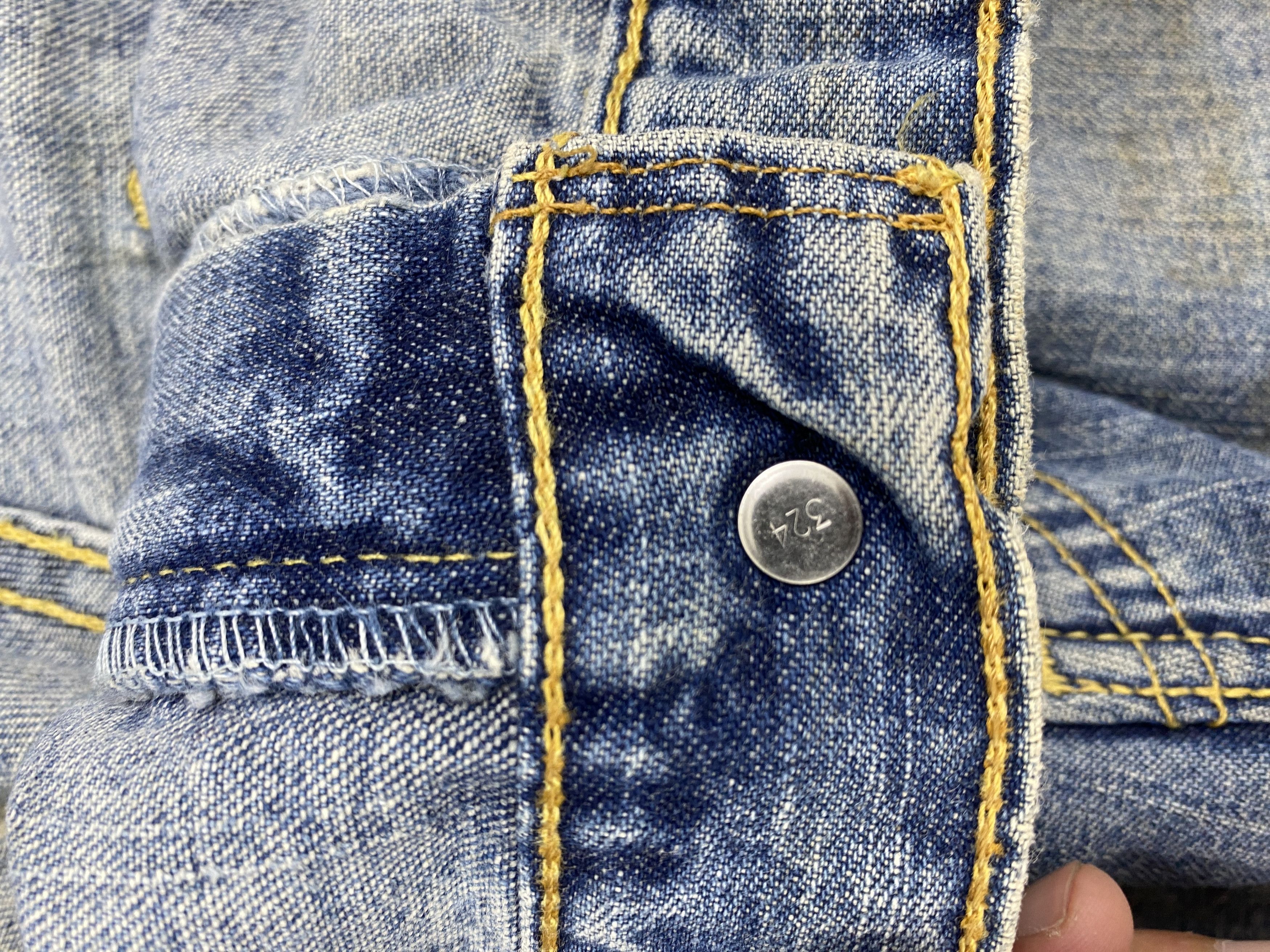 Levi's × Vintage Vintage Levis Silvertab Dirty Jeans Size US 35 - 17 Thumbnail