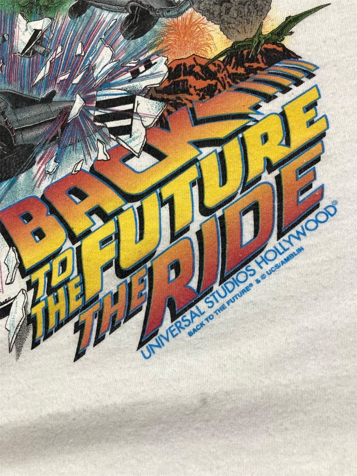 Universal Studios Vintage 90’s Back To The Future The Ride T-Shirt Size US M / EU 48-50 / 2 - 10 Thumbnail