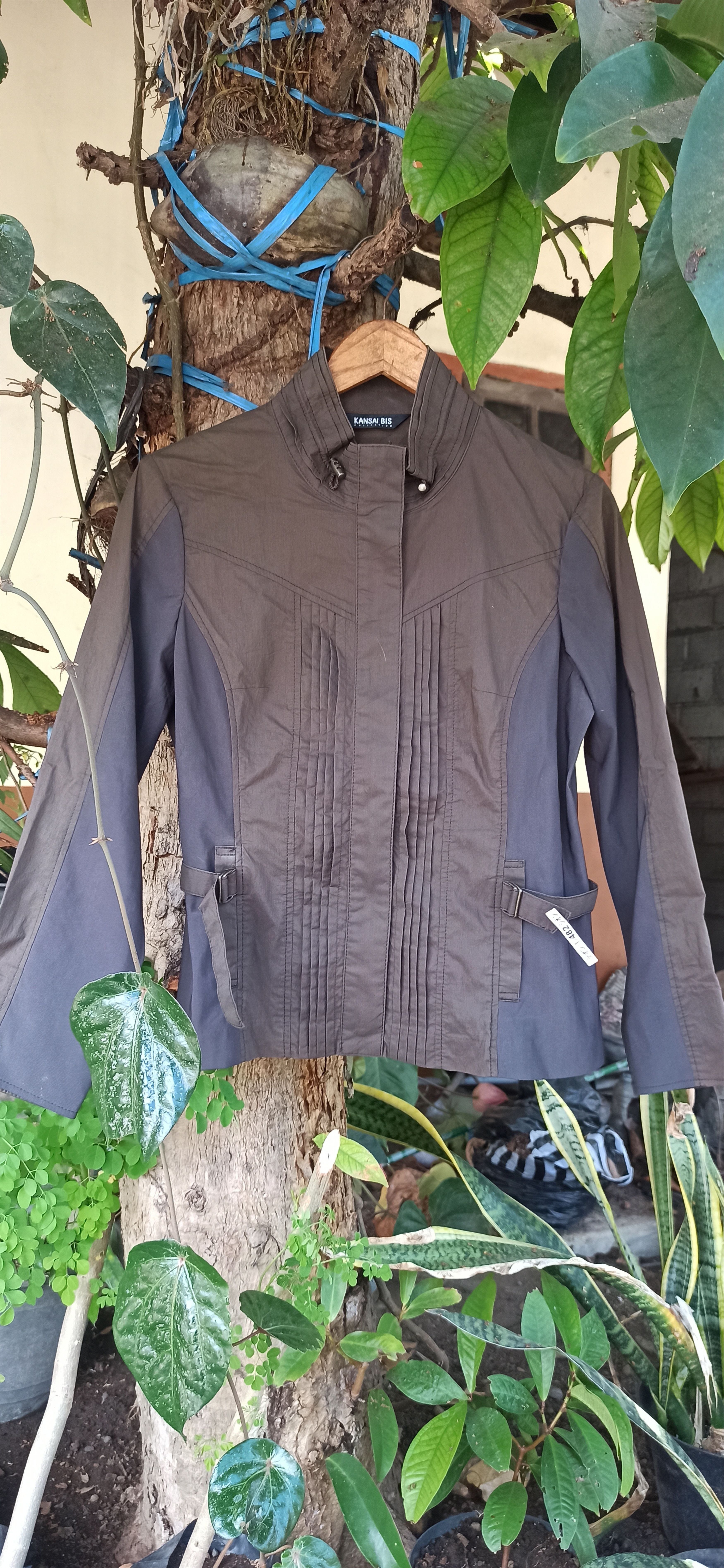 Japanese Brand × Kansai Yamamoto × Vintage 🔥Kansai Bis Collection Kansai Yamamoto Brown Jacket Size US S / EU 44-46 / 1 - 1 Thumbnail