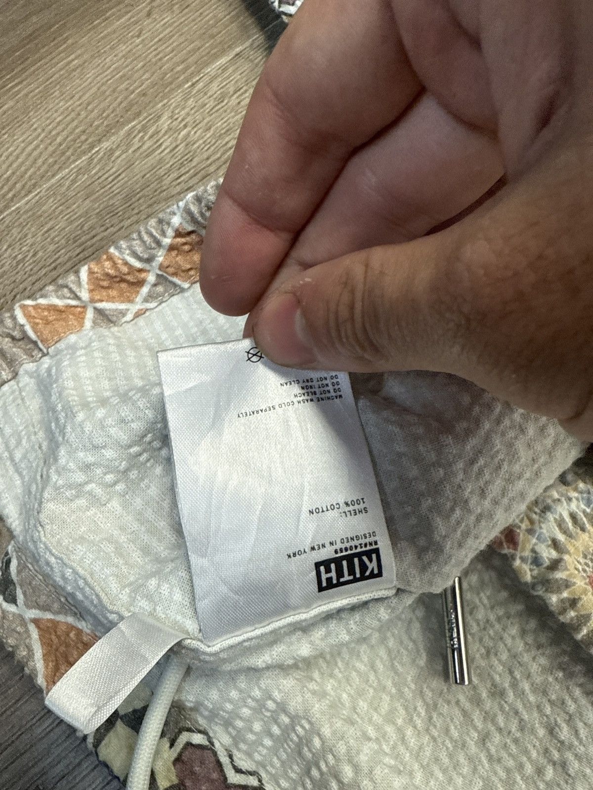Kith Kith searsucker tile T shirt Size US M / EU 48-50 / 2 - 4 Thumbnail