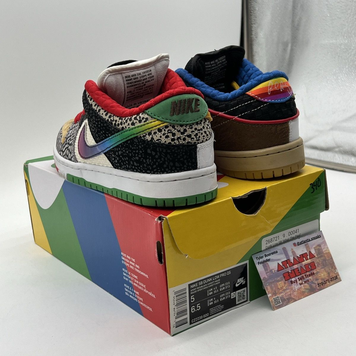 Nike Nike Dunk Low what the Paul Size US 5 / EU 37 - 4 Thumbnail