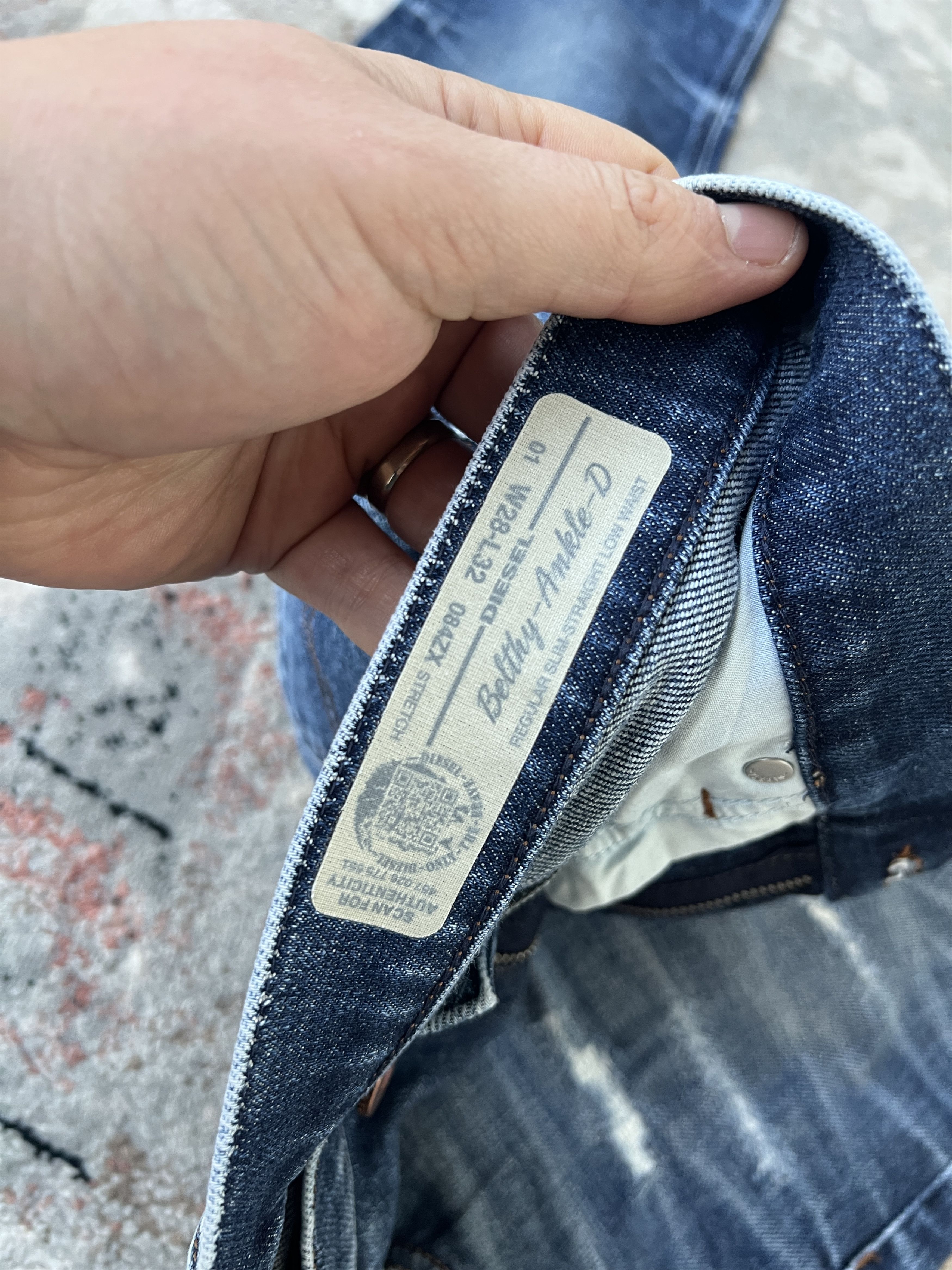 Diesel Diesel Belthy-Ankle-D Jeans Size 28" / US 6 / IT 42 - 6 Thumbnail