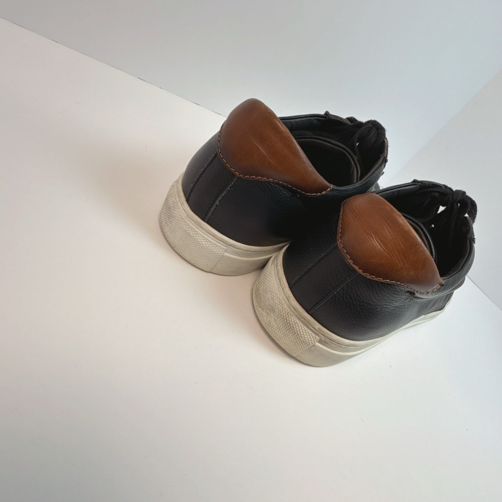 To Boot New York To Boot New York Men's Knox Leather Sneakers | Black | 11 Size US 11 / EU 44 - 5 Thumbnail