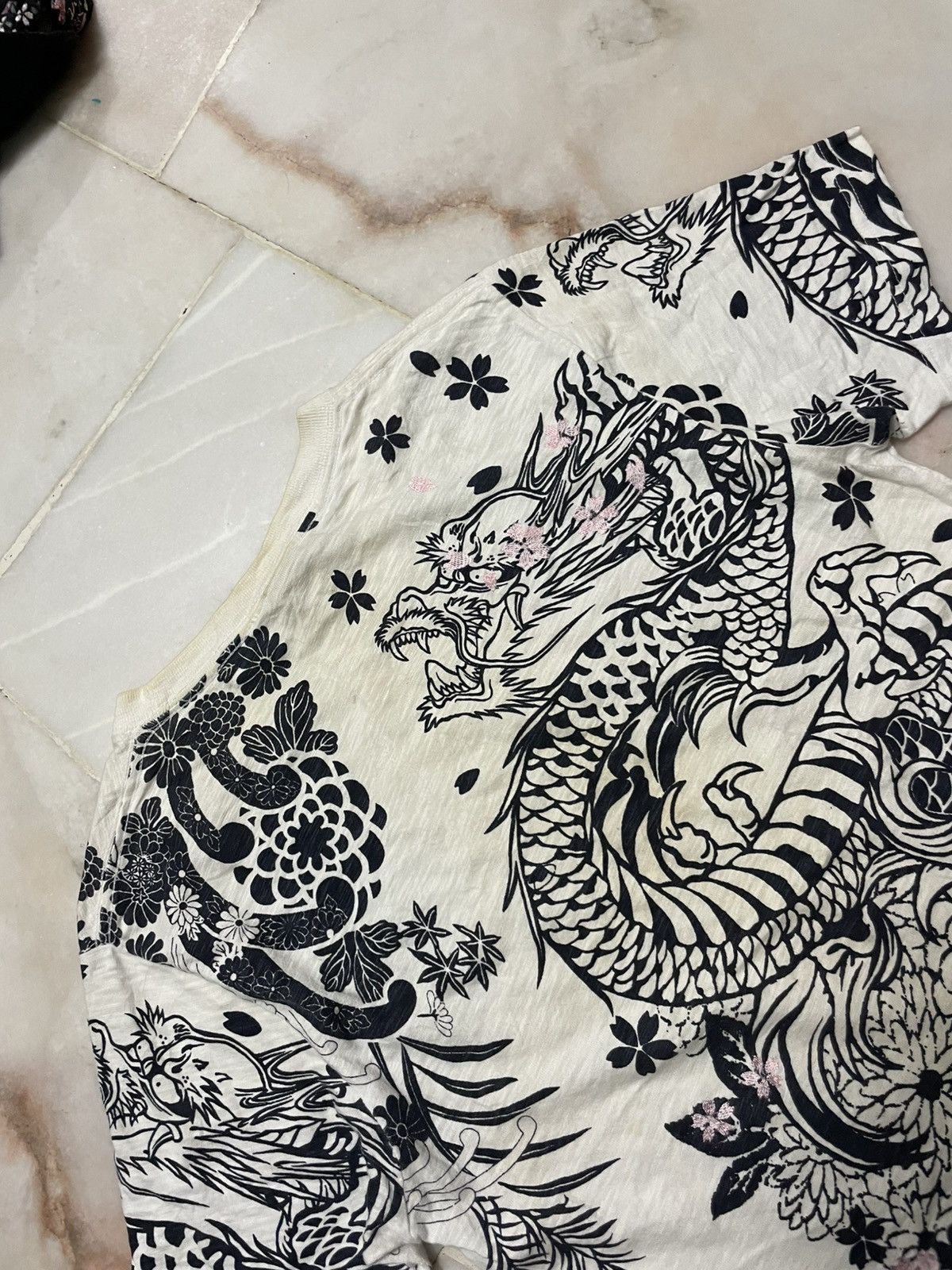 Seditionaries Japanese Culture Tattoo Dragon 3D Print Yakuza Style T-Shirt Size US S / EU 44-46 / 1 - 18 Thumbnail