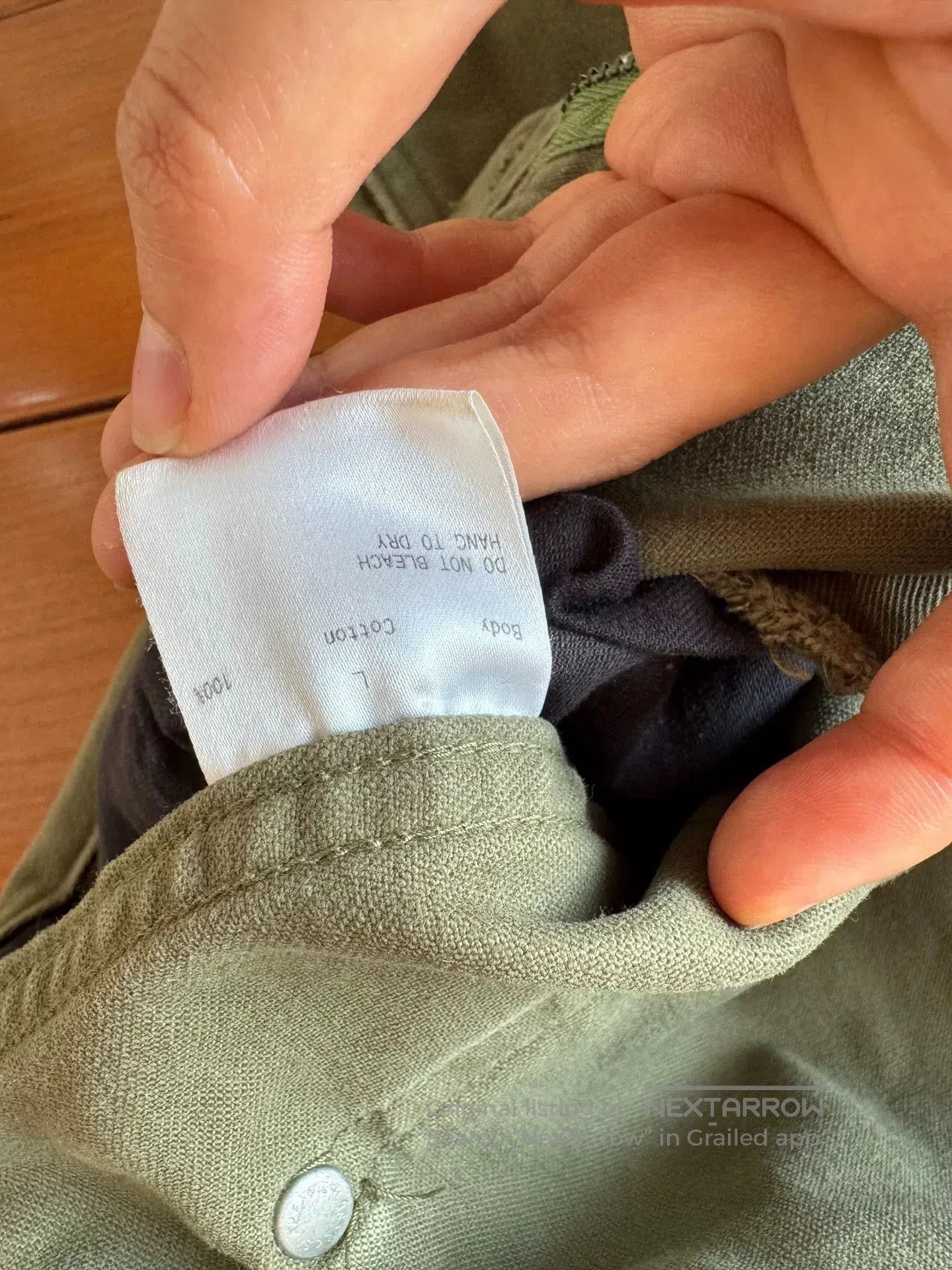 Vuja De Vujade 004 Green Cargo Pants. Size US 28 / EU 44 - 4 Thumbnail