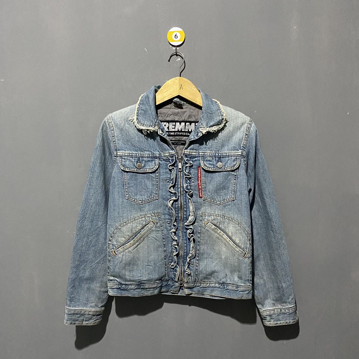 Issey Miyake × OVER THE STRiPES Overthestripes Gremmie Double Zip Up Jacket Size XS / US 0-2 / IT 36-38 - 1 Thumbnail