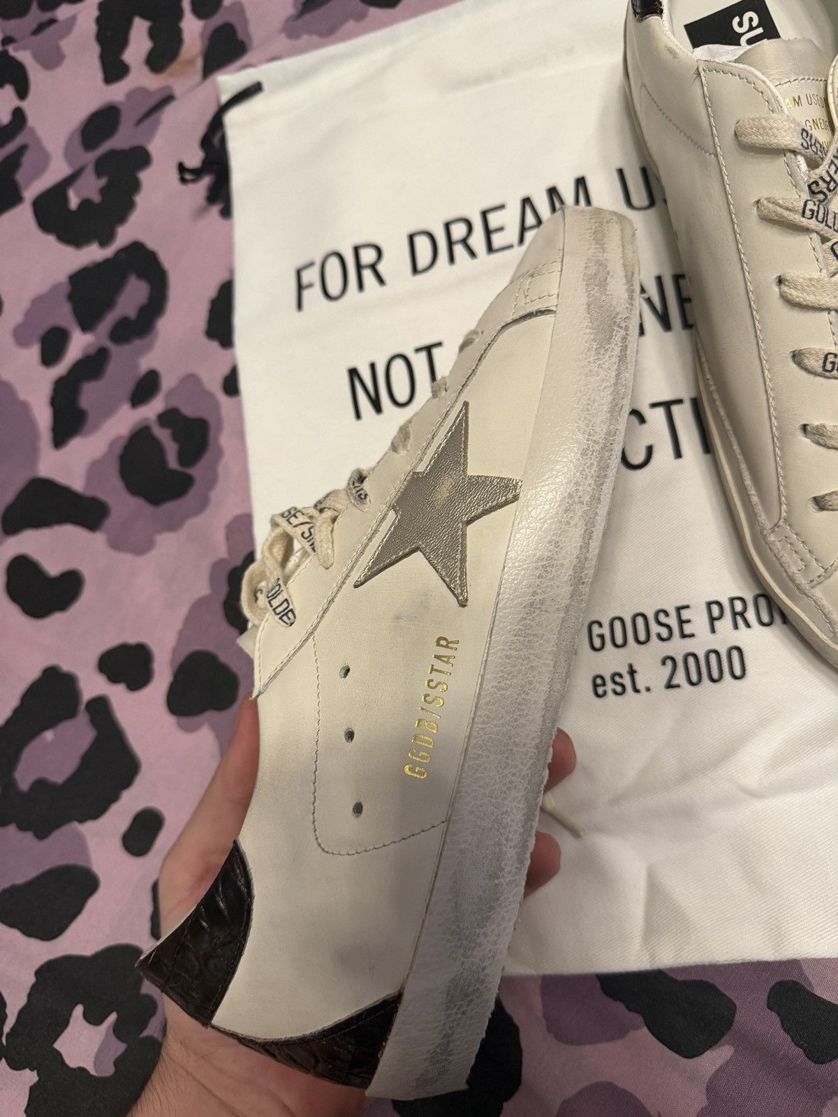 Golden Goose Golden Goose Deluxe Brand Super-Star EU40 NWT Size US 9 / IT 39 - 7 Thumbnail