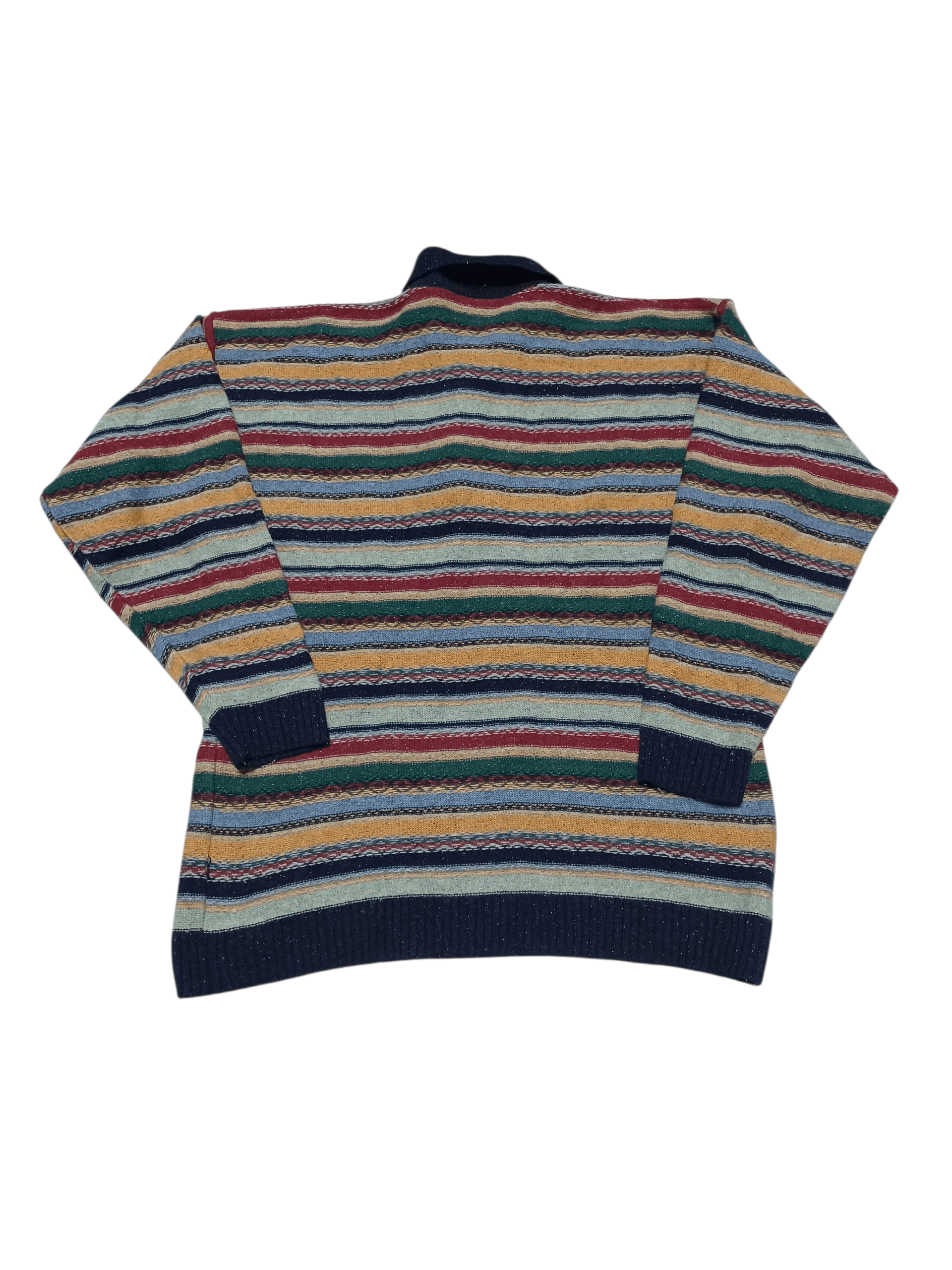 Other VINTAGE 90S MADE IN ITALY COOGI STYLE WOOL SWEATER Size US L / EU 52-54 / 3 - 3 Thumbnail