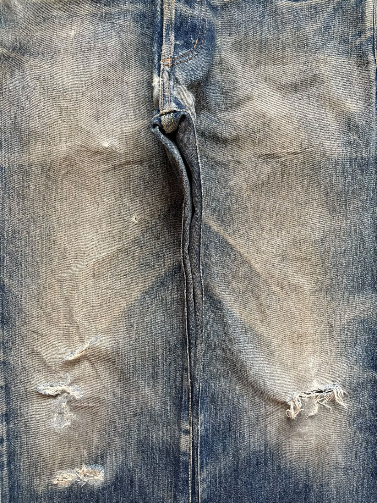 Stussy Vintage Stussy Rusty Mud Wash Distressed Loose Baggy Jeans Size US 32 / EU 48 - 5 Thumbnail