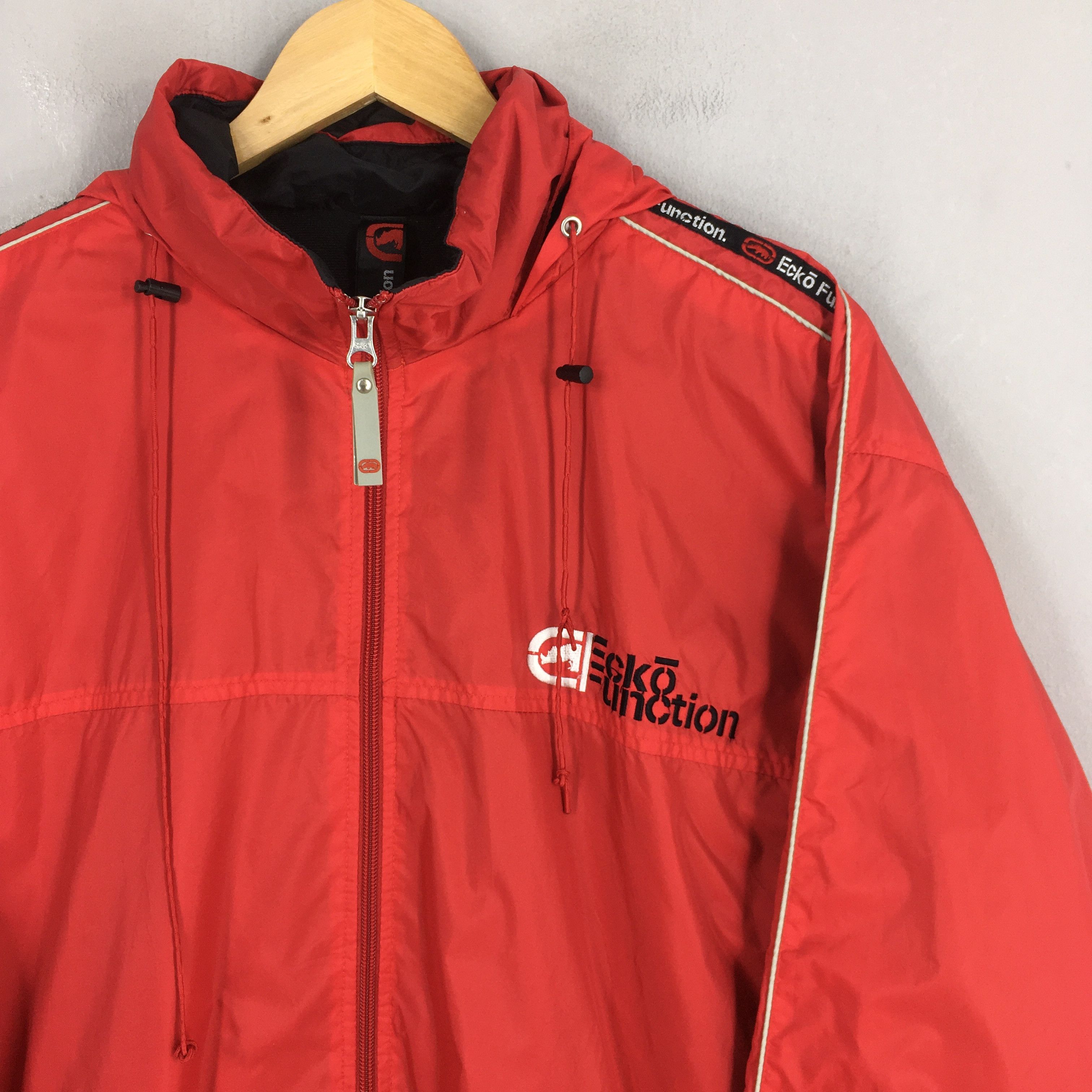Ecko Unltd. Vintage 90's Ecko Function Windbreaker Hoodie Jacket Large Size US L / EU 52-54 / 3 - 2 Thumbnail