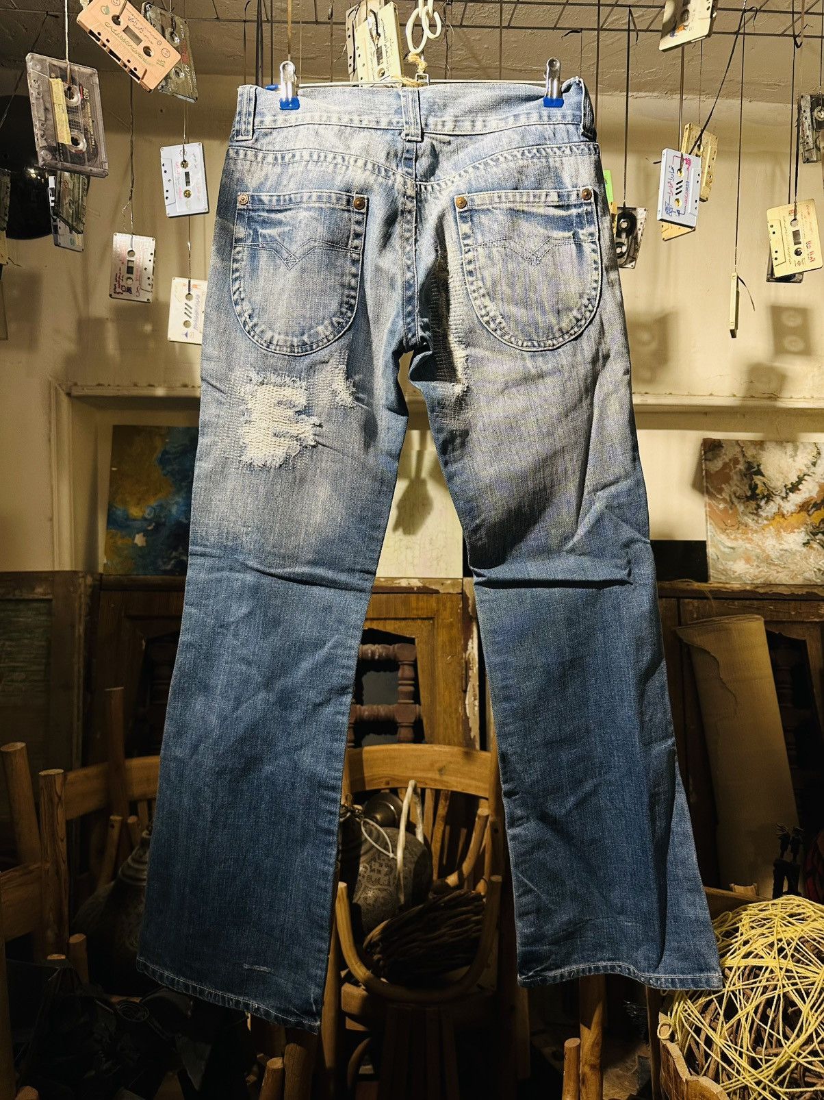 Affliction M Seven Jeans Size 31" - 4 Thumbnail