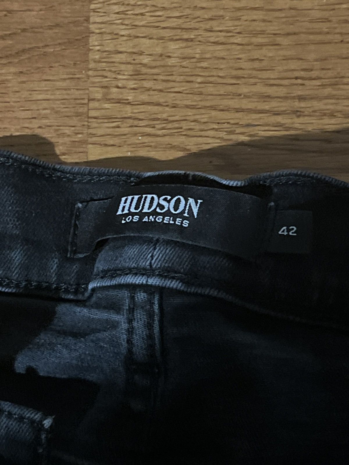 Hudson Black Zack Skinny Jeans Size US 42 / EU 58 - 2 Thumbnail