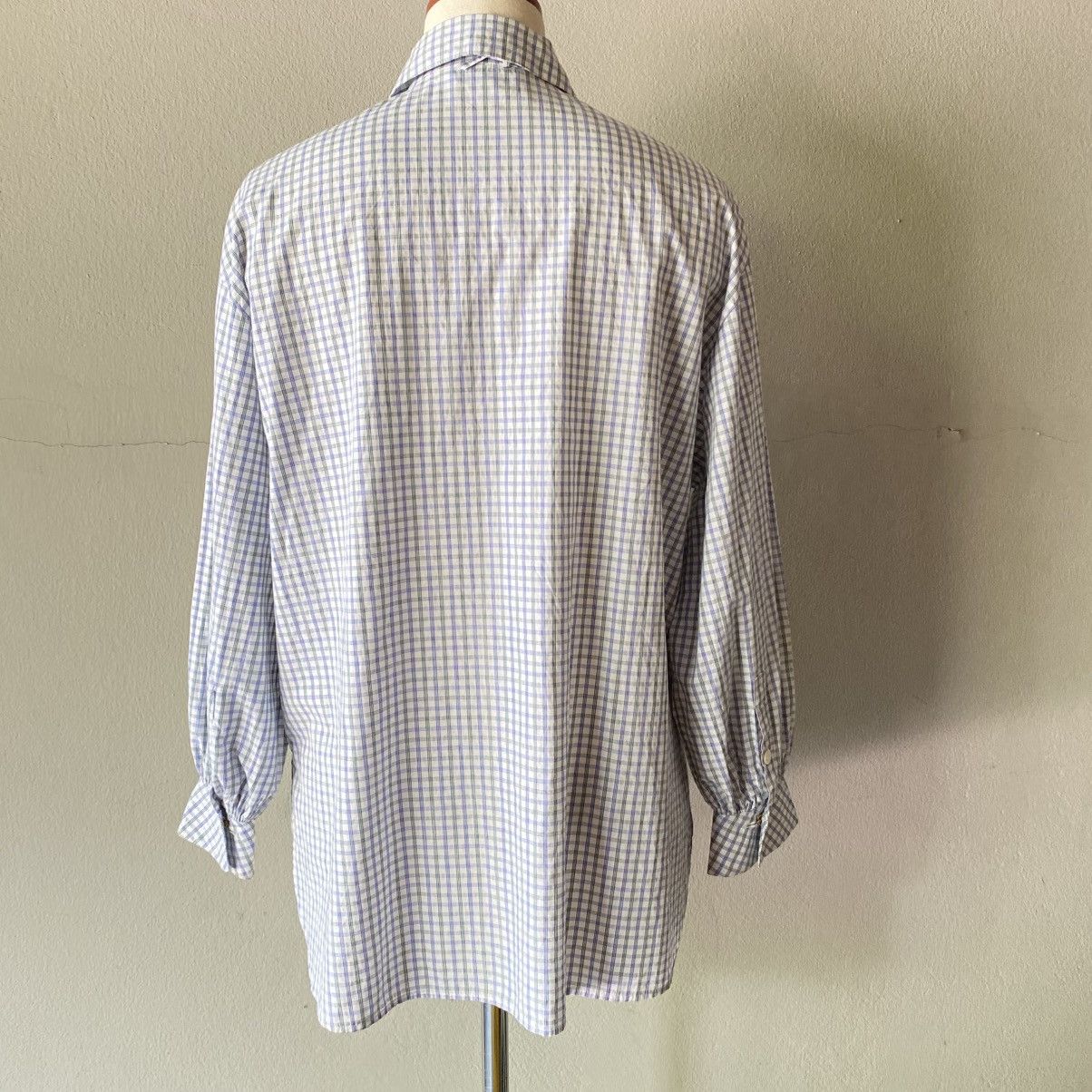 Dior Christian Dior Checkered Long Sleeve Shirt Size M / US 6-8 / IT 42-44 - 21 Thumbnail