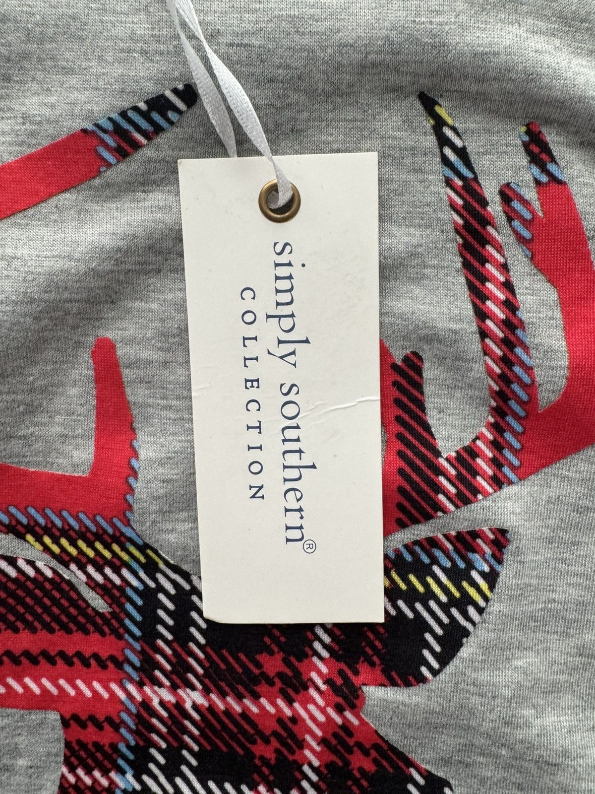 Southern Tide Simply Southern oh Deer Plaid Hi Low pajamas cozy tunic free Size S / US 4 / IT 40 - 10 Thumbnail