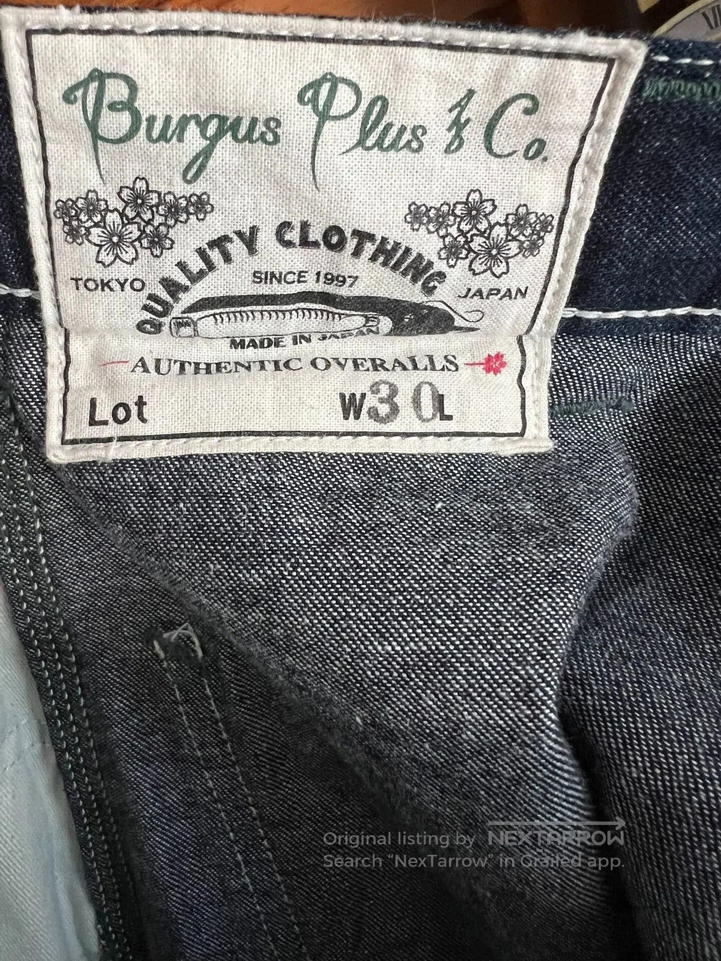 Burgus Plus indigo painter pants with tag. Size US 30 / EU 46 - 8 Thumbnail