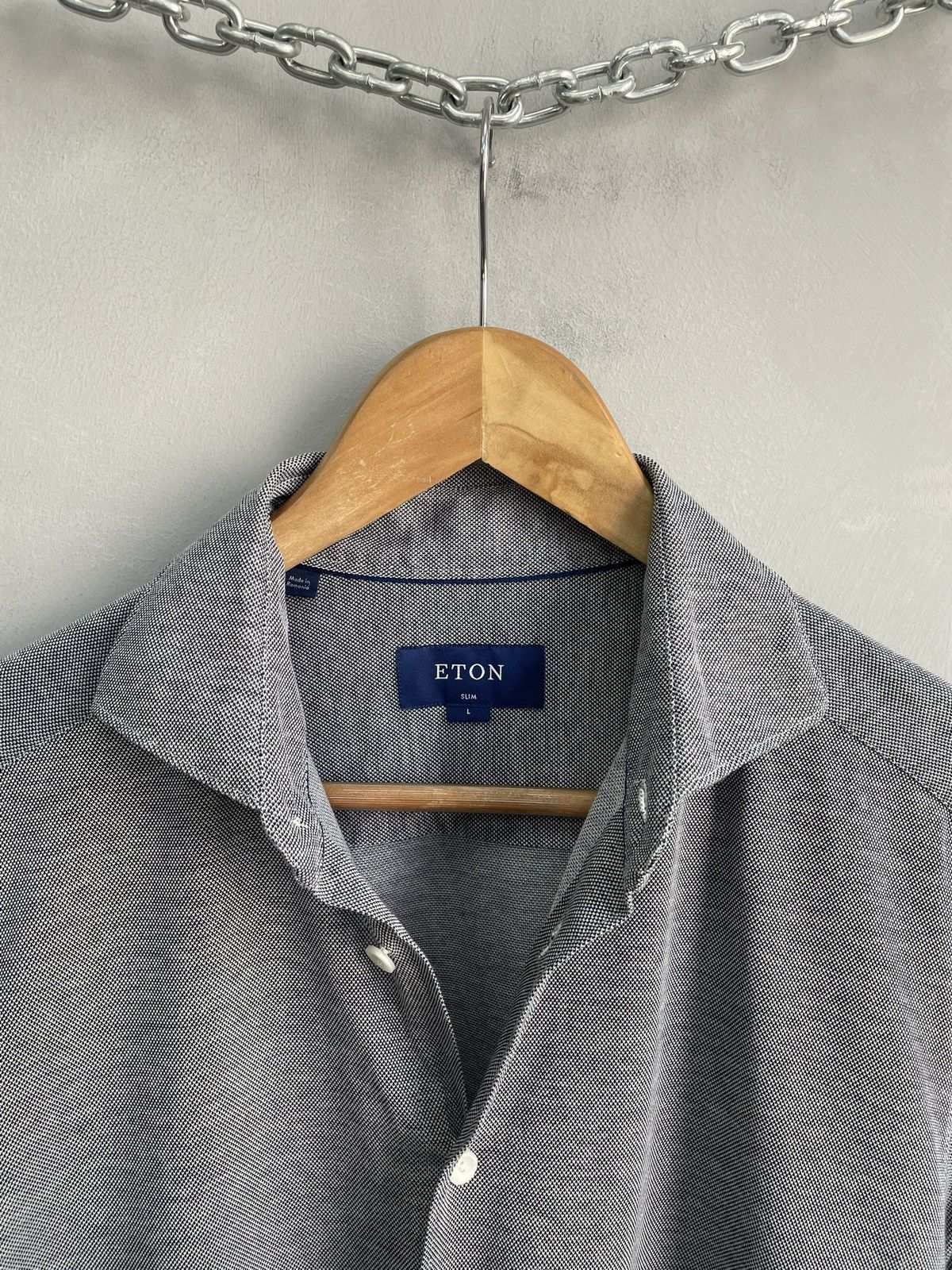 Eton Eton casual cotton shirt button up Size US L / EU 52-54 / 3 - 4 Thumbnail