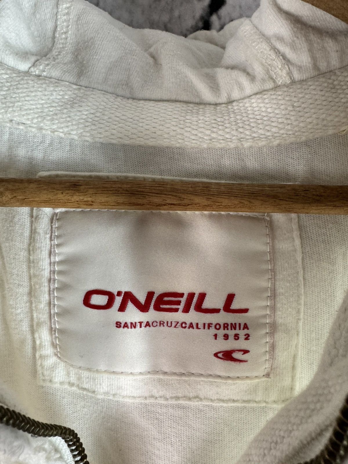 O'Neill Vintage 00s O’Neil Boxy Zip Up Hoodie Grey Skate Surf Style Size US XL / EU 56 / 4 - 3 Thumbnail