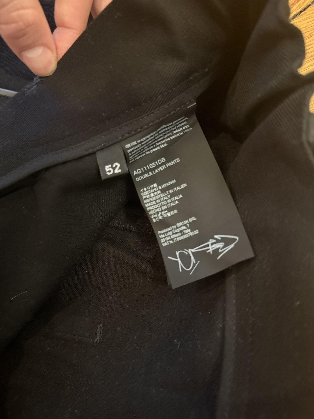 GR10K GR10K - DOUBLE LAYER PANTS Size US 44 / EU 60 - 6 Thumbnail