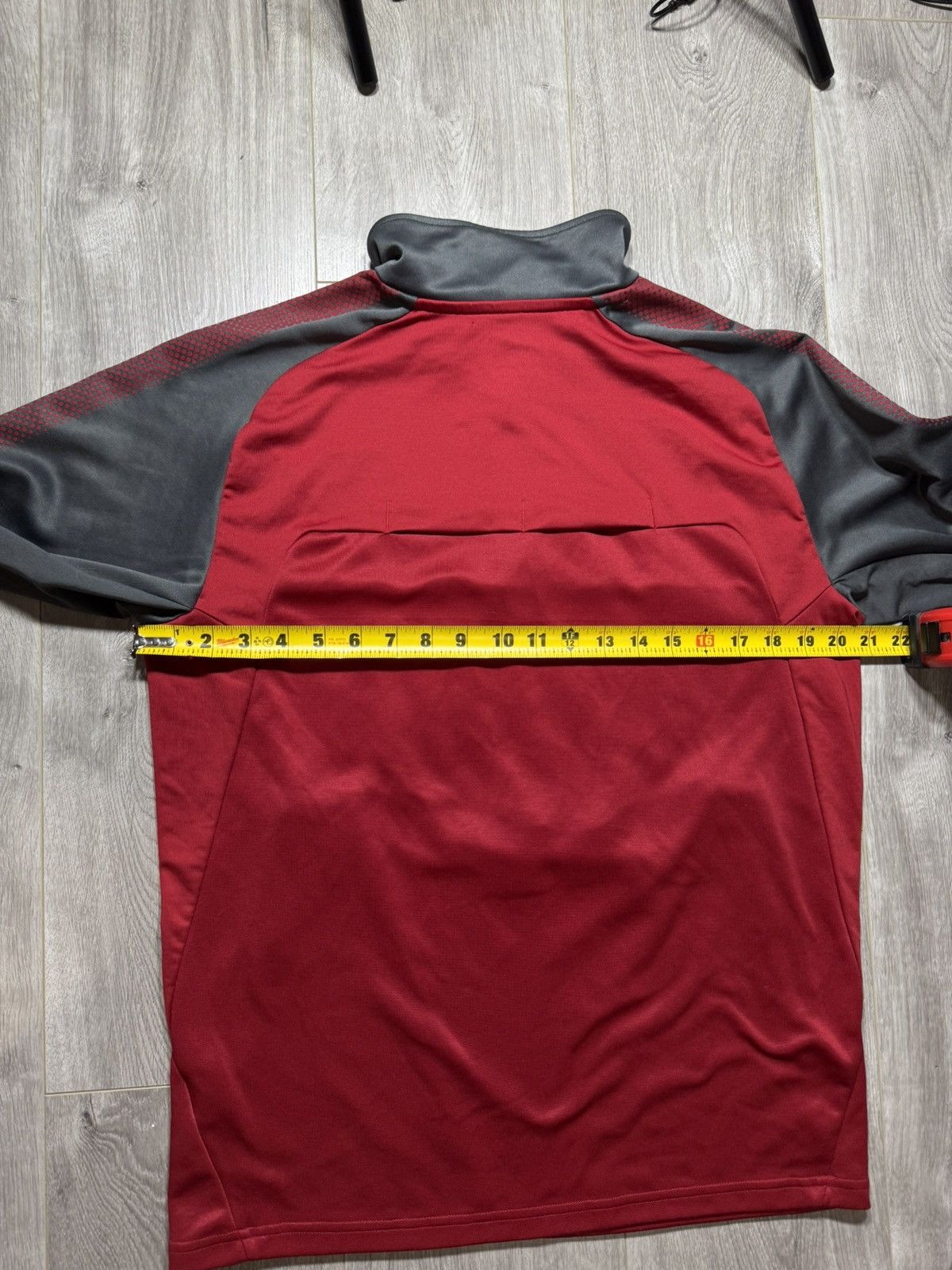 Puma Puma Arsenal FC Mens 1/4 Zip Pullover Medium Fly Emirates Size US M / EU 48-50 / 2 - 9 Thumbnail