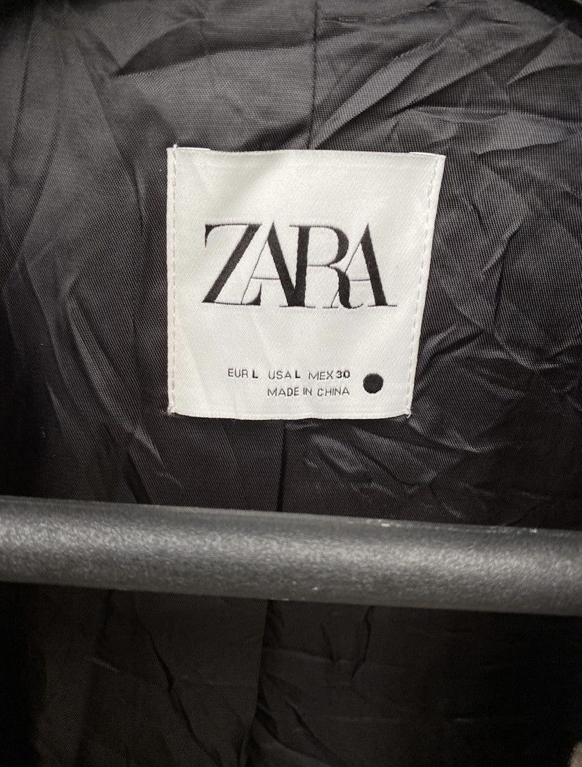 Japanese Brand × Vintage × Zara Vintage Zara Sherpa Fleece Coat Jacket Size US L / EU 52-54 / 3 - 2 Thumbnail