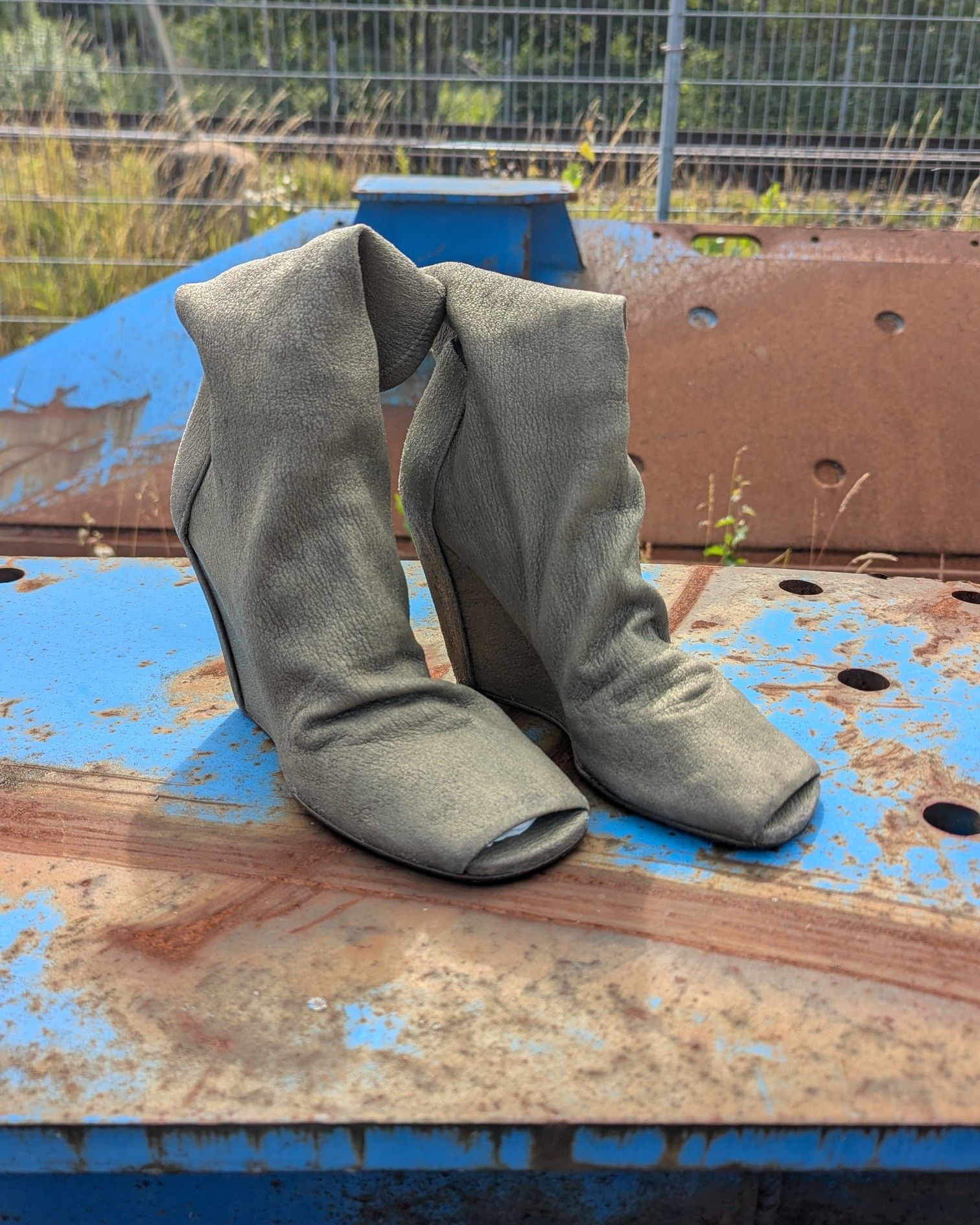 Rick Owens Rick Owens Wedge Heels Size US 8 / IT 38 - 2 Thumbnail