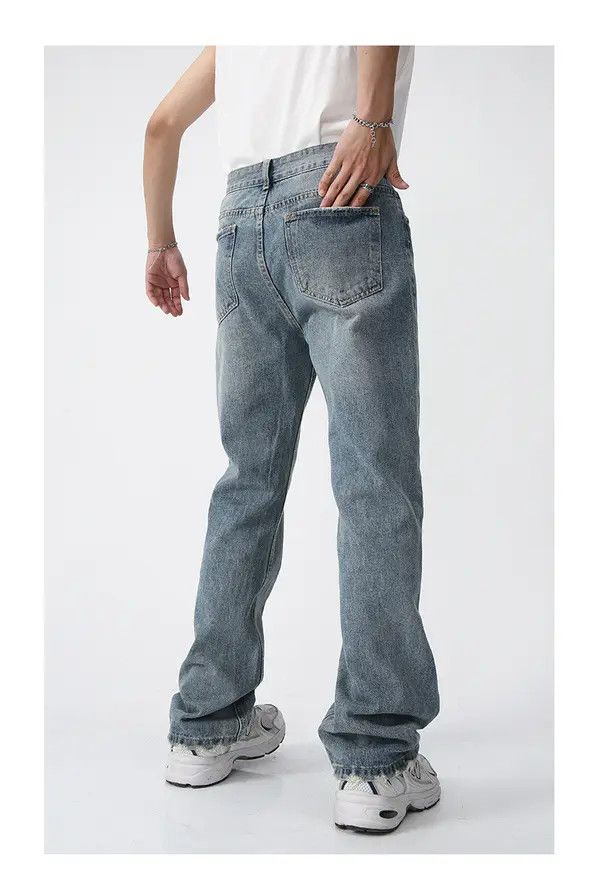 VIBE Mild straight leg loose retro washed jeans Size US 32 / EU 48 - 5 Thumbnail
