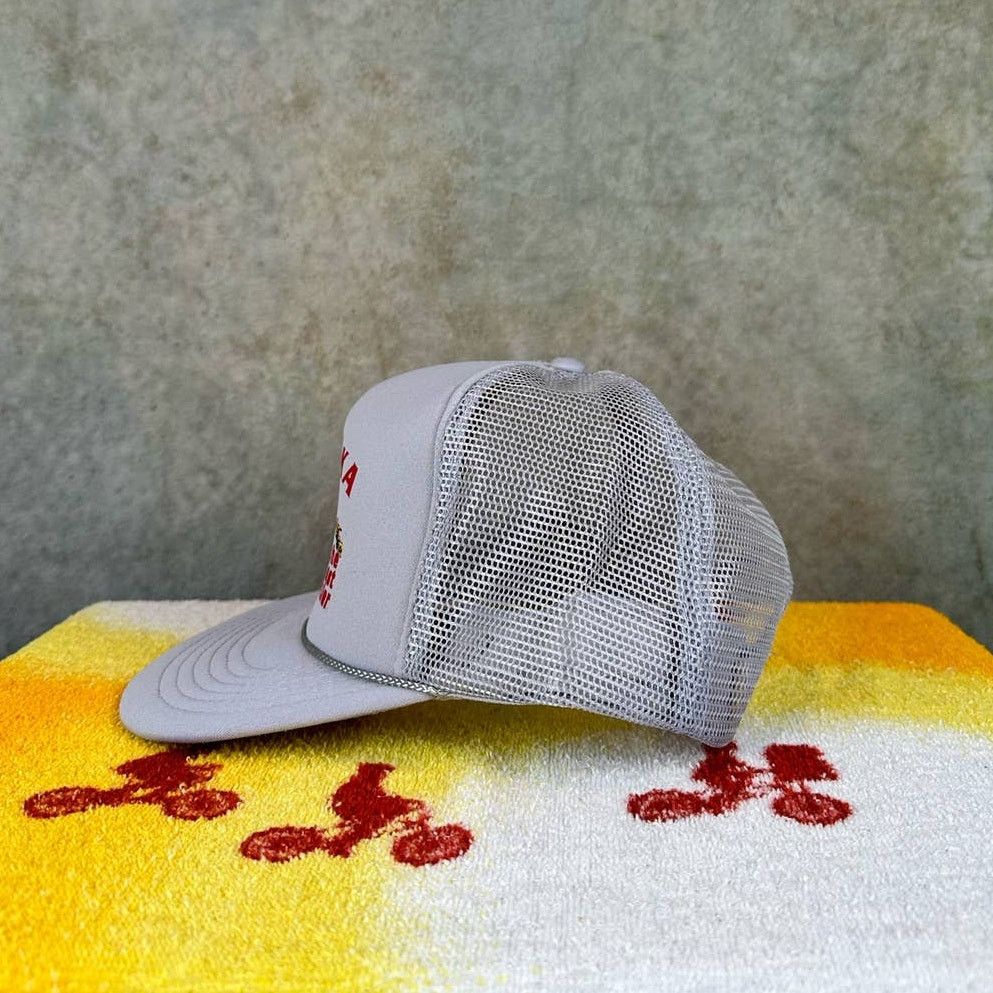 Vintage Vintage Alaska Trucker Hat 80s Gray One Size Mesh Back Size ONE SIZE - 4 Thumbnail