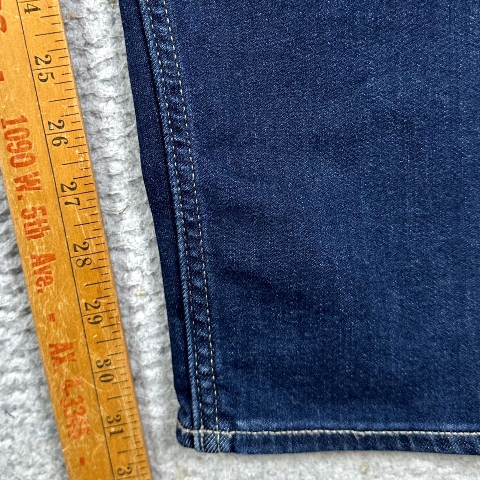 Banana Republic Banana Republic Travel Jeans Mens 38X32 Blue Athletic Fit Tapered Leg Stretch Jeans Size US 38 / EU 54 - 7 Thumbnail
