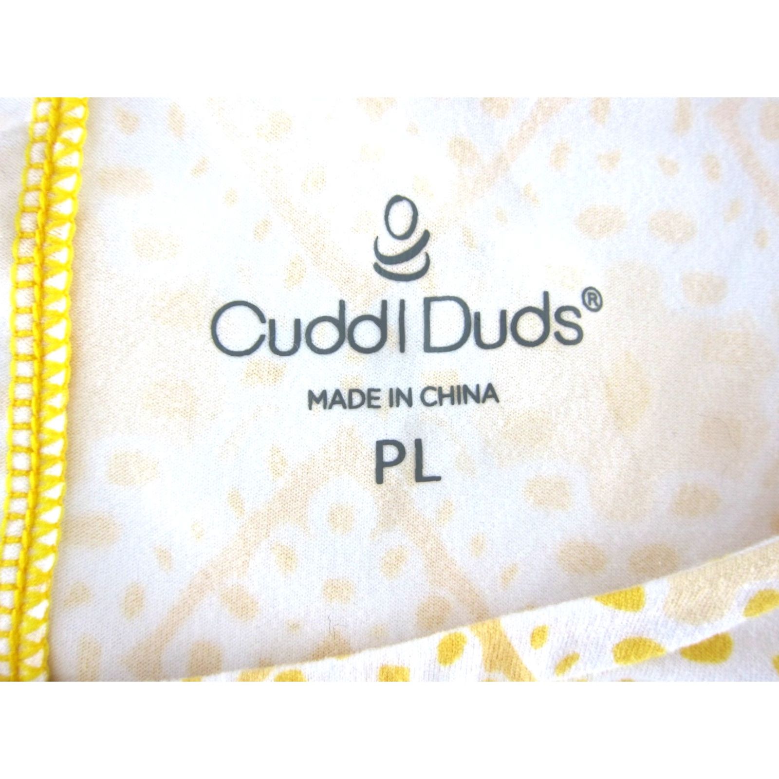 Vintage Cuddl Duds Maxi Tank Dress Pocket Yellow Diamond Soft Jersey Stretch PL Women's) Size L / US 10 / IT 46 - 3 Thumbnail
