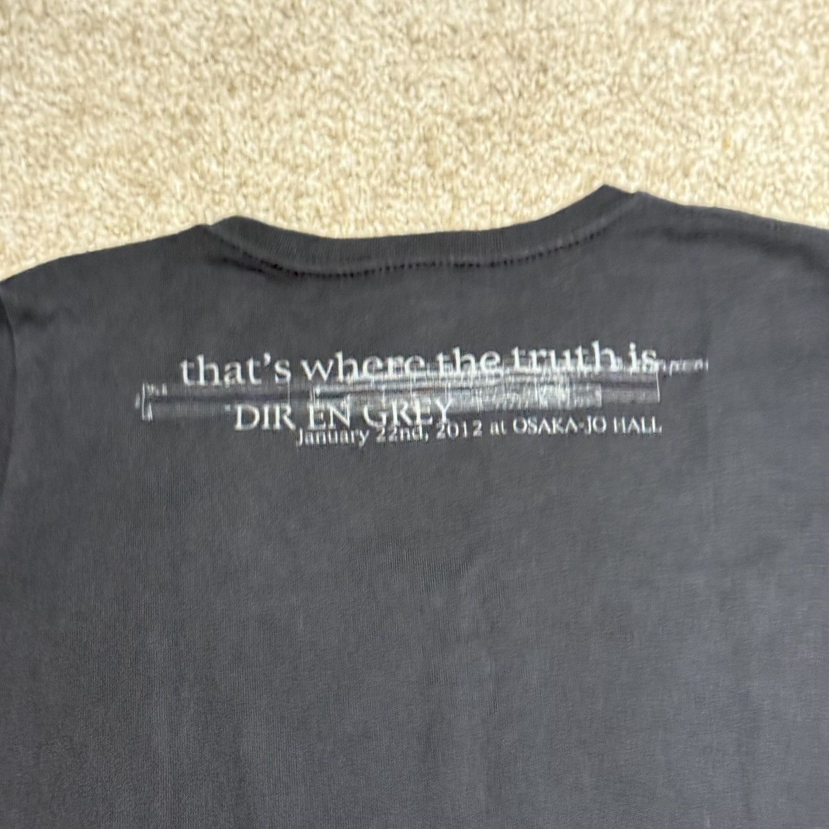 Other Dir En Grey Tour 12 Official Merchandise Tag Deadly Claris Size XS / US 0-2 / IT 36-38 - 5 Thumbnail