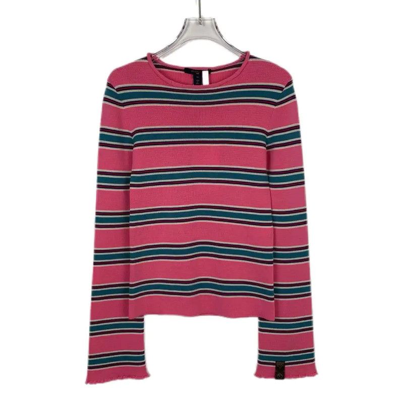 Louis Vuitton Louis Vuitton Pink Wool Knit Top for Women 0089 Size XS / US 0-2 / IT 36-38 - 1 Thumbnail