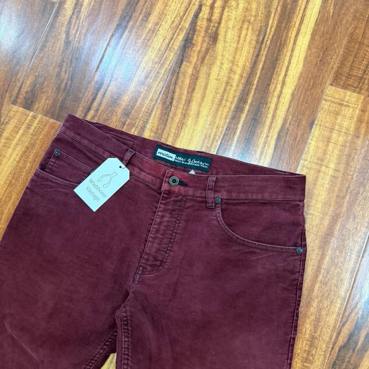 Other Vintage Y2K Corduroy Bootcut Pants Size US 34 / EU 50 - 2 Thumbnail