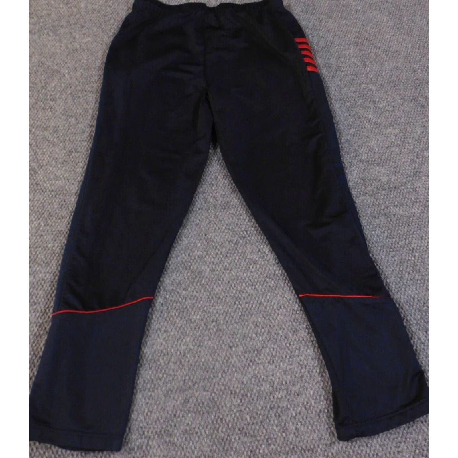 K-Swiss K-Swiss Track Pants Mens L Blue Vintage Style Classic Performance Snap Camouflage Knit Polyester Straight Inseam 30 Size US 33 - 7 Thumbnail