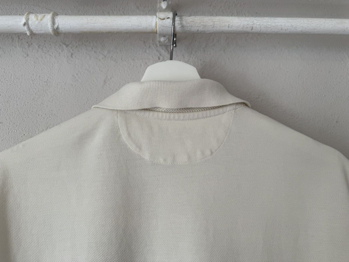 Tom Ford Tom Ford Classic Ivory Piqué Polo Shirt Size US M / EU 48-50 / 2 - 10 Thumbnail