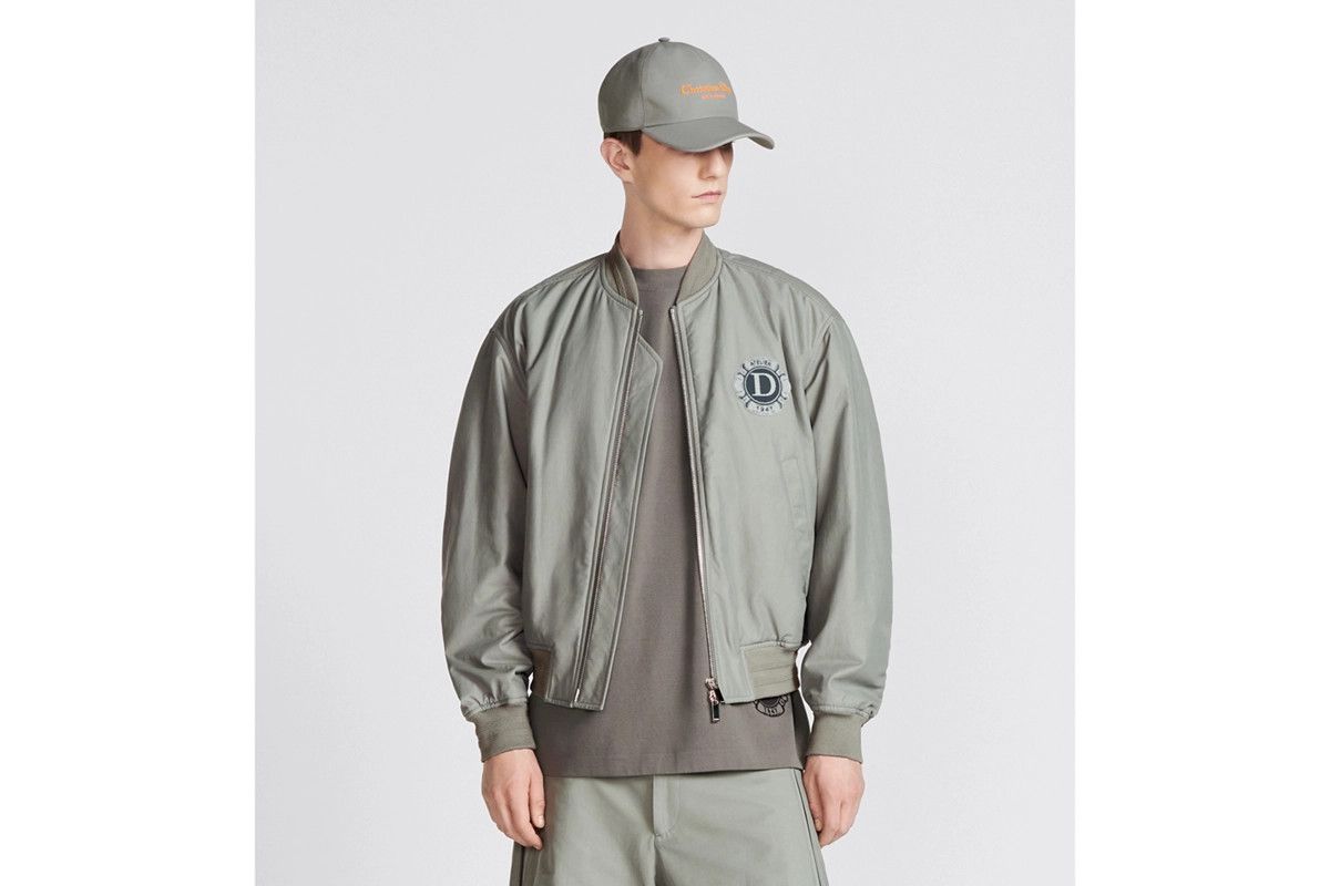 Dior o1bcso1str0226 Bomber Jacket in Grey Size US M / EU 48-50 / 2 - 4 Thumbnail