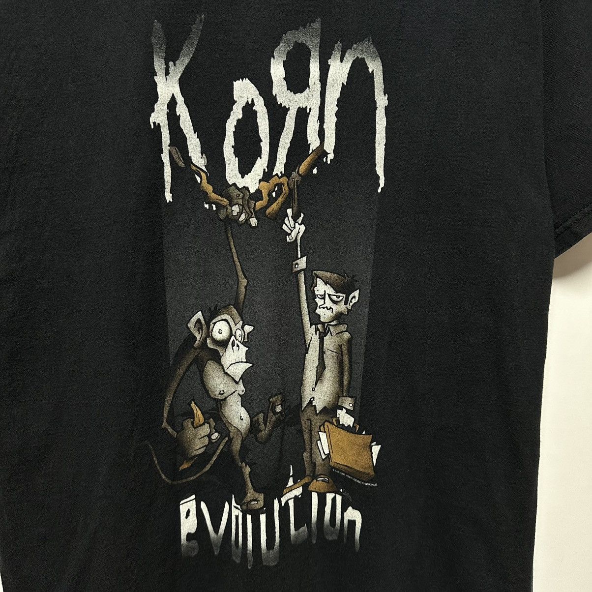 Band Tees Korn Evolution 2007 Vintage Rock Metal Rare t-shirts Size US M / EU 48-50 / 2 - 2 Thumbnail