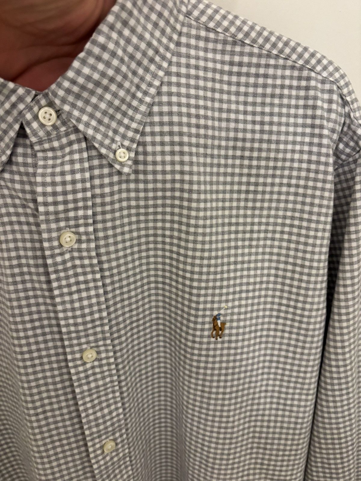 Polo Ralph Lauren Polo Gingham OCB Size US XL / EU 56 / 4 - 3 Thumbnail