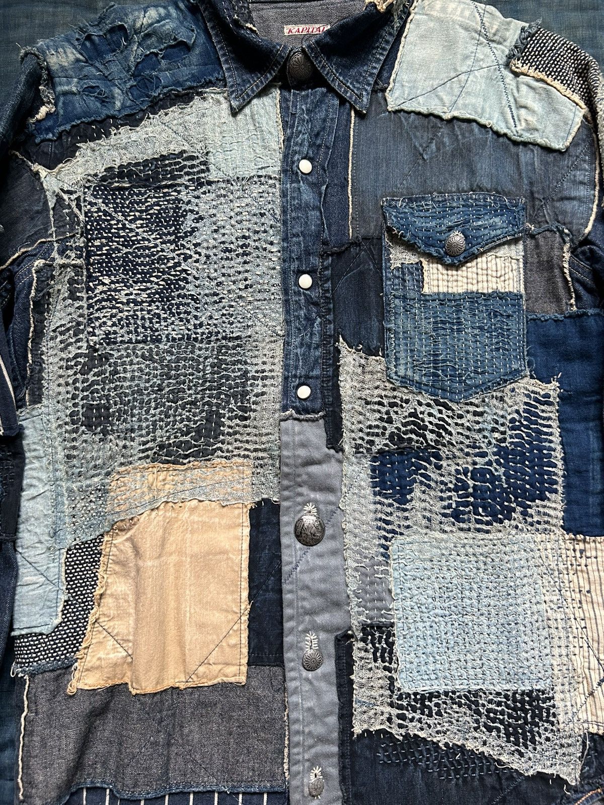 Kapital × Kapital Kountry Kapital boro patchwork western shirt kountry Size US M / EU 48-50 / 2 - 3 Thumbnail