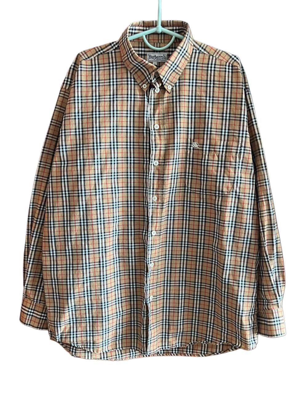Burberry Burberry vintage shirt made in France brand’s iconic pattern Size US L / EU 52-54 / 3 - 12 Thumbnail