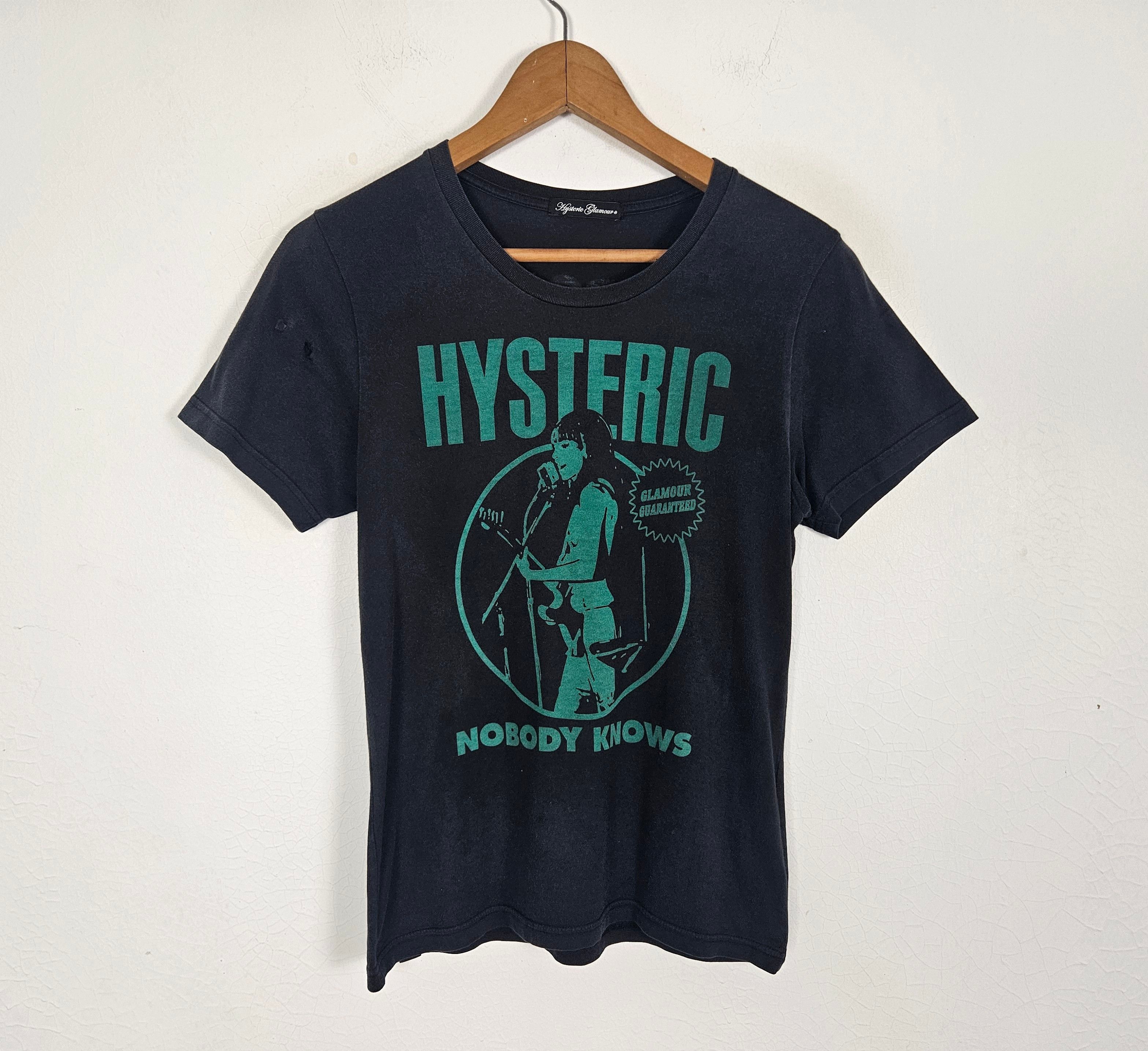 Hysteric Glamour × Japanese Brand Hysteric Glamour Nobody Knows tee shirt Size S / US 4 / IT 40 - 3 Thumbnail