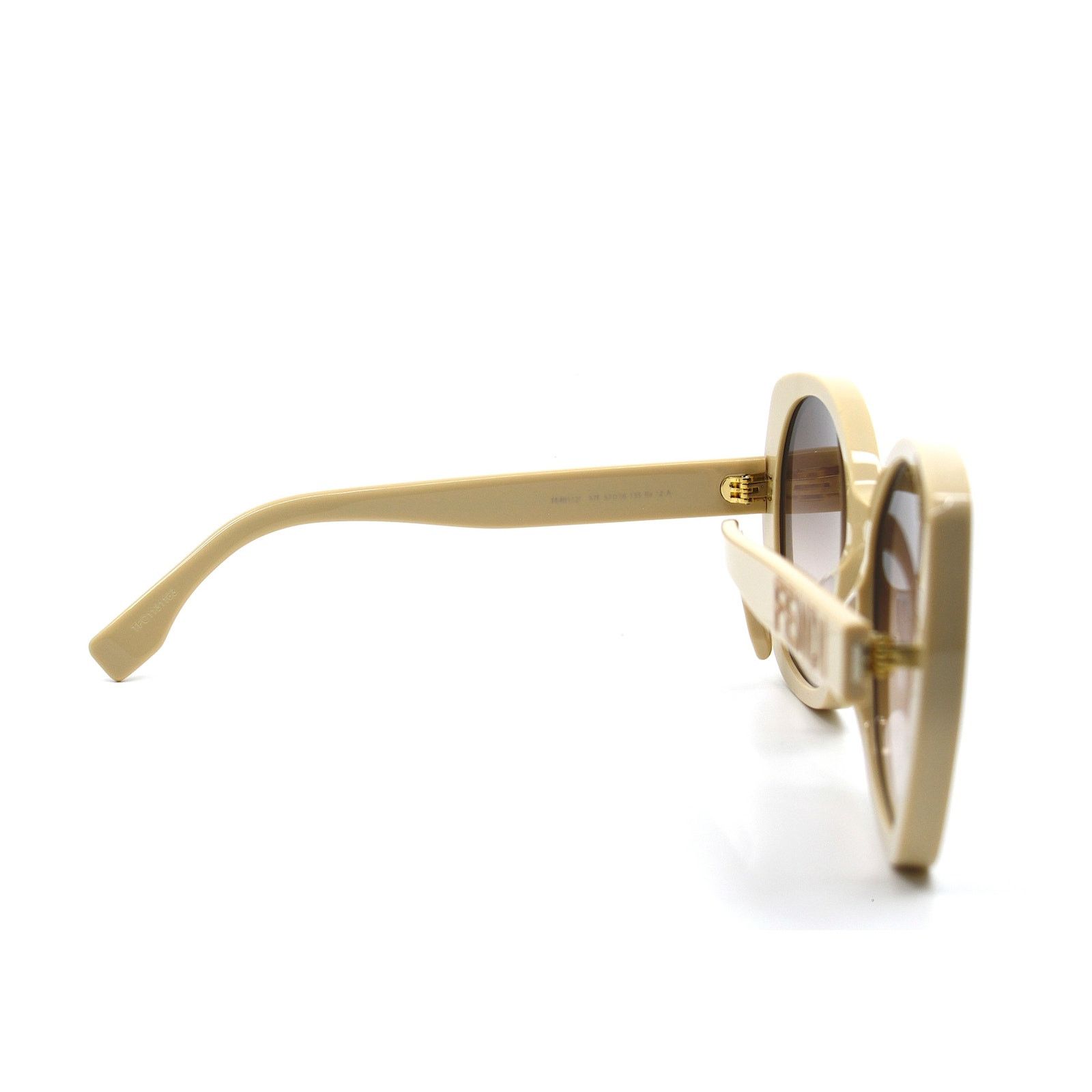 Fendi NEW FENDI FE40112I 57F SHINY BEIGE BROWN GRADIENT SUNGLASSES Size ONE SIZE - 10 Thumbnail