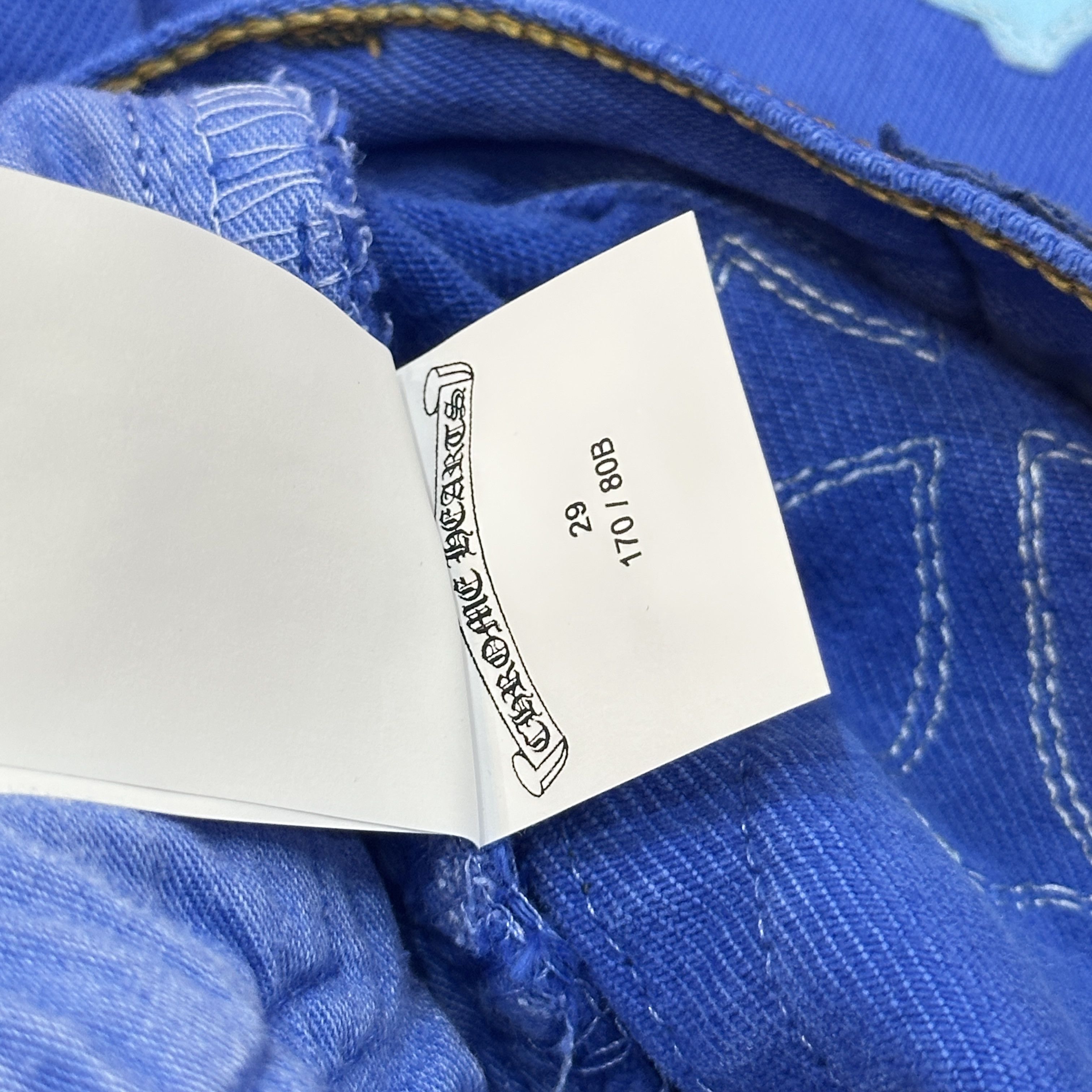 Chrome Hearts CHROME HEARTS JEANS Size 29" - 3 Thumbnail