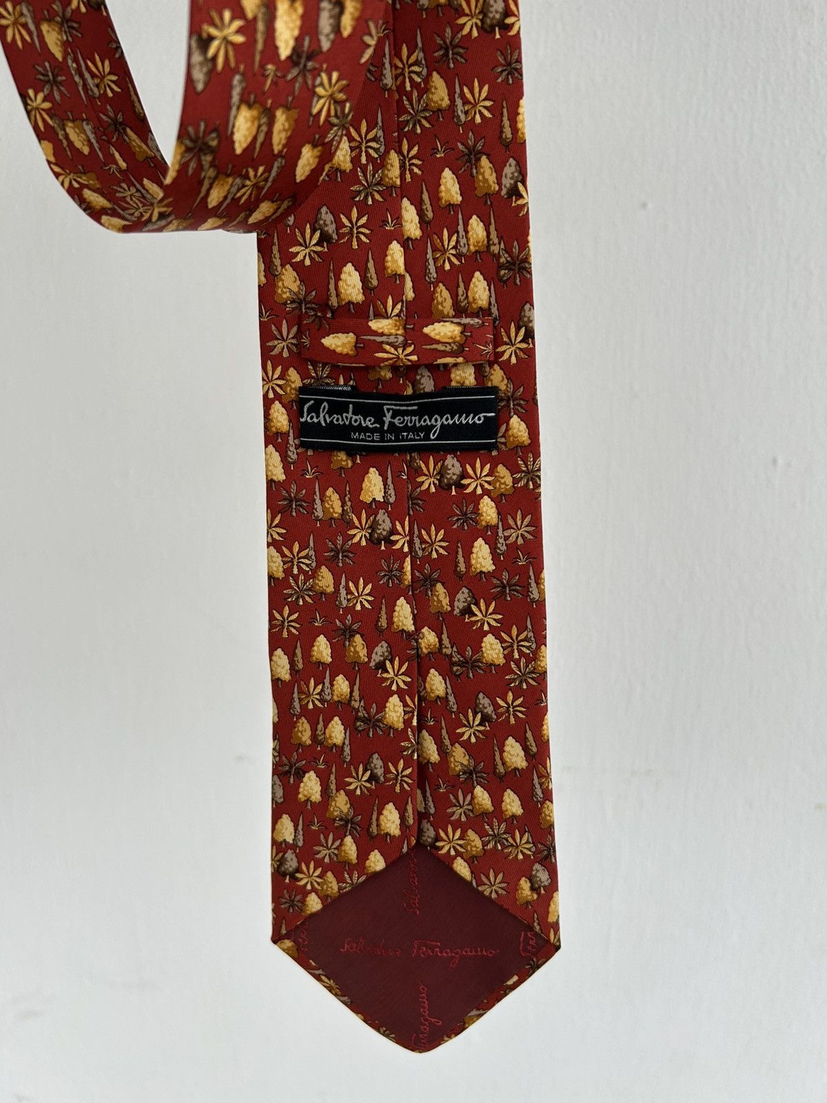 Salvatore Ferragamo Salvatore Ferragamo Vintage Tie Size ONE SIZE - 5 Thumbnail