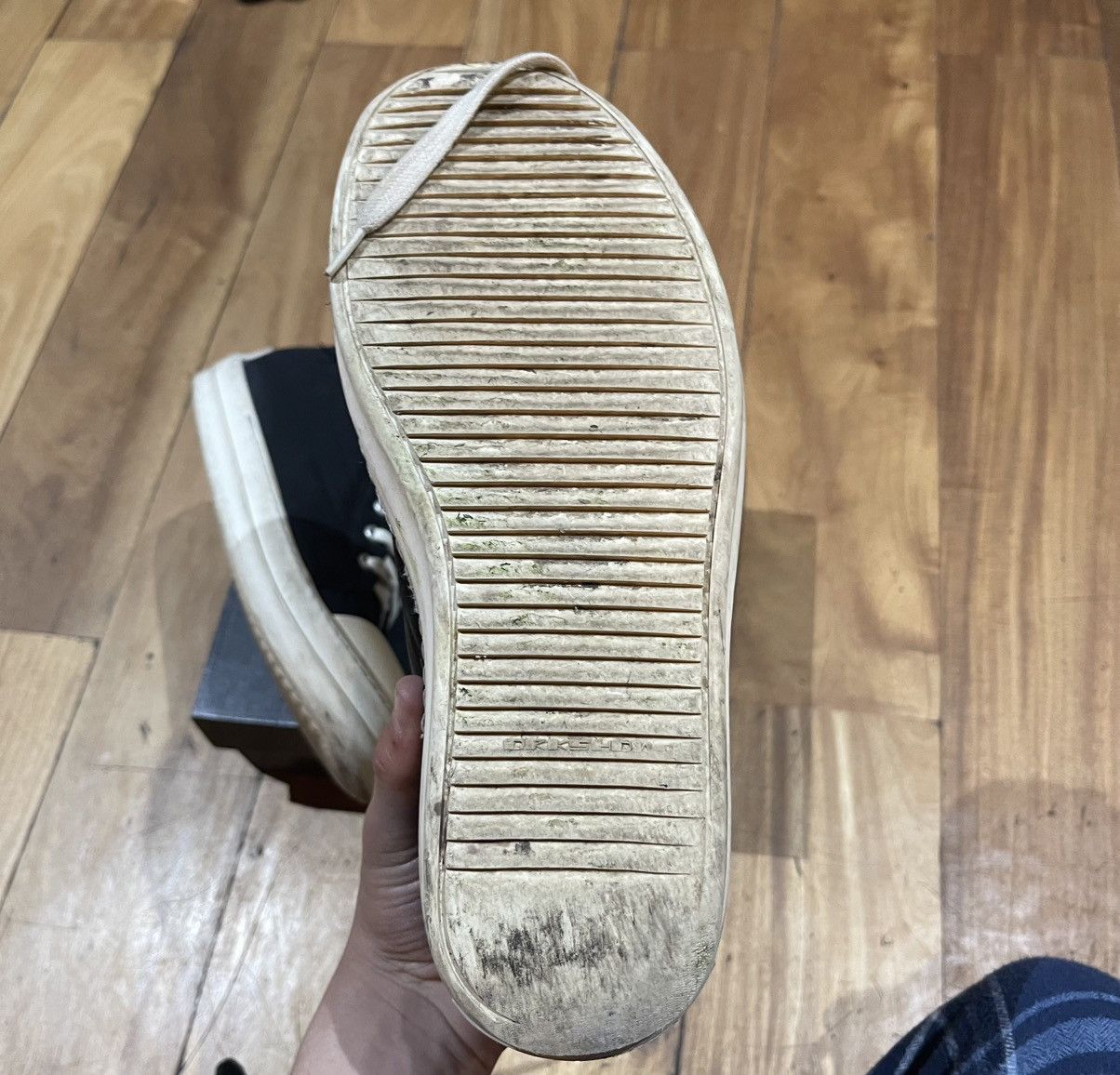 Rick Owens Drkshdw Black Rick owens low shoes Drkshdw Opium 39-41EUR LUXURY Size US 7 / EU 40 - 4 Thumbnail