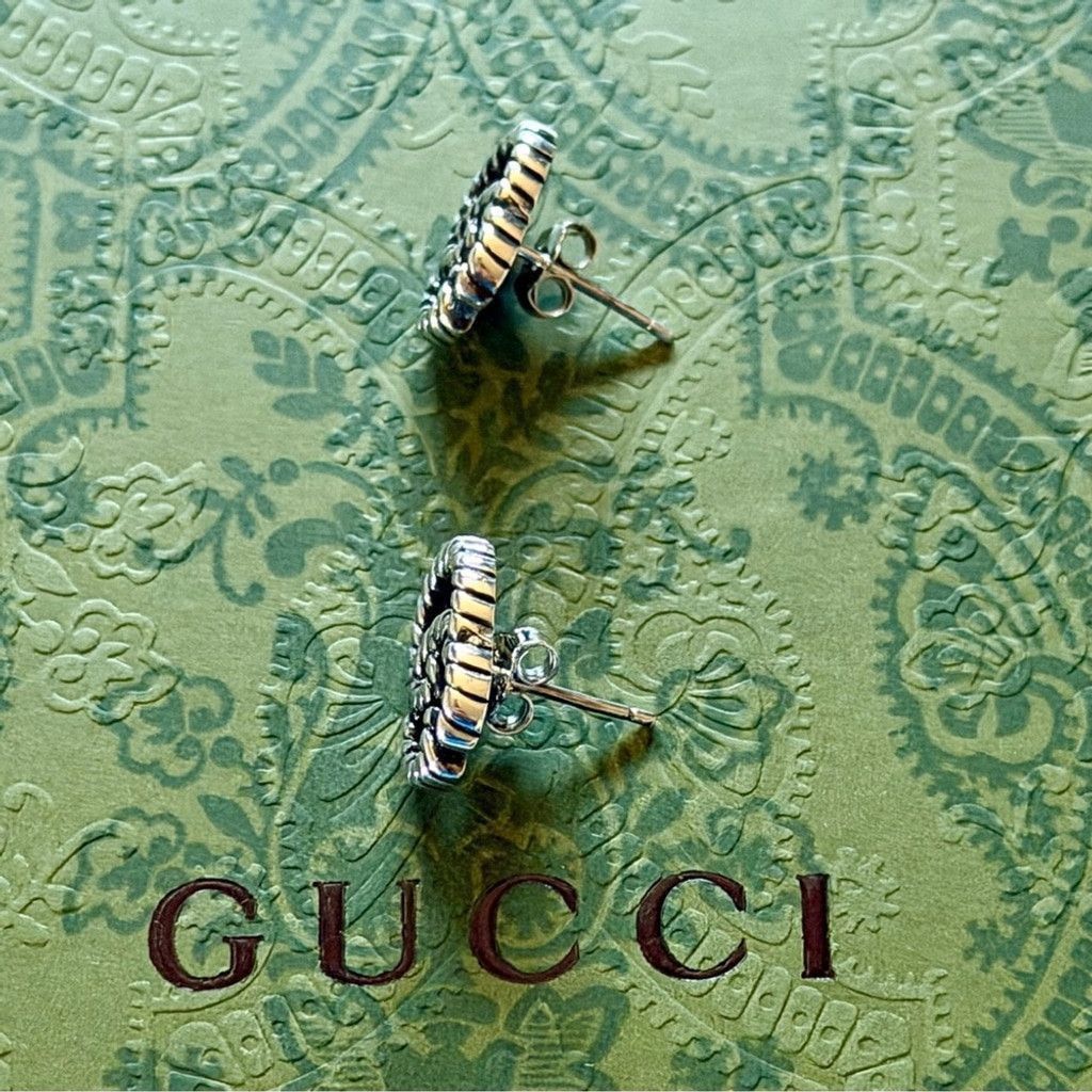 Gucci GG Marmont Sterling Silver Earrings