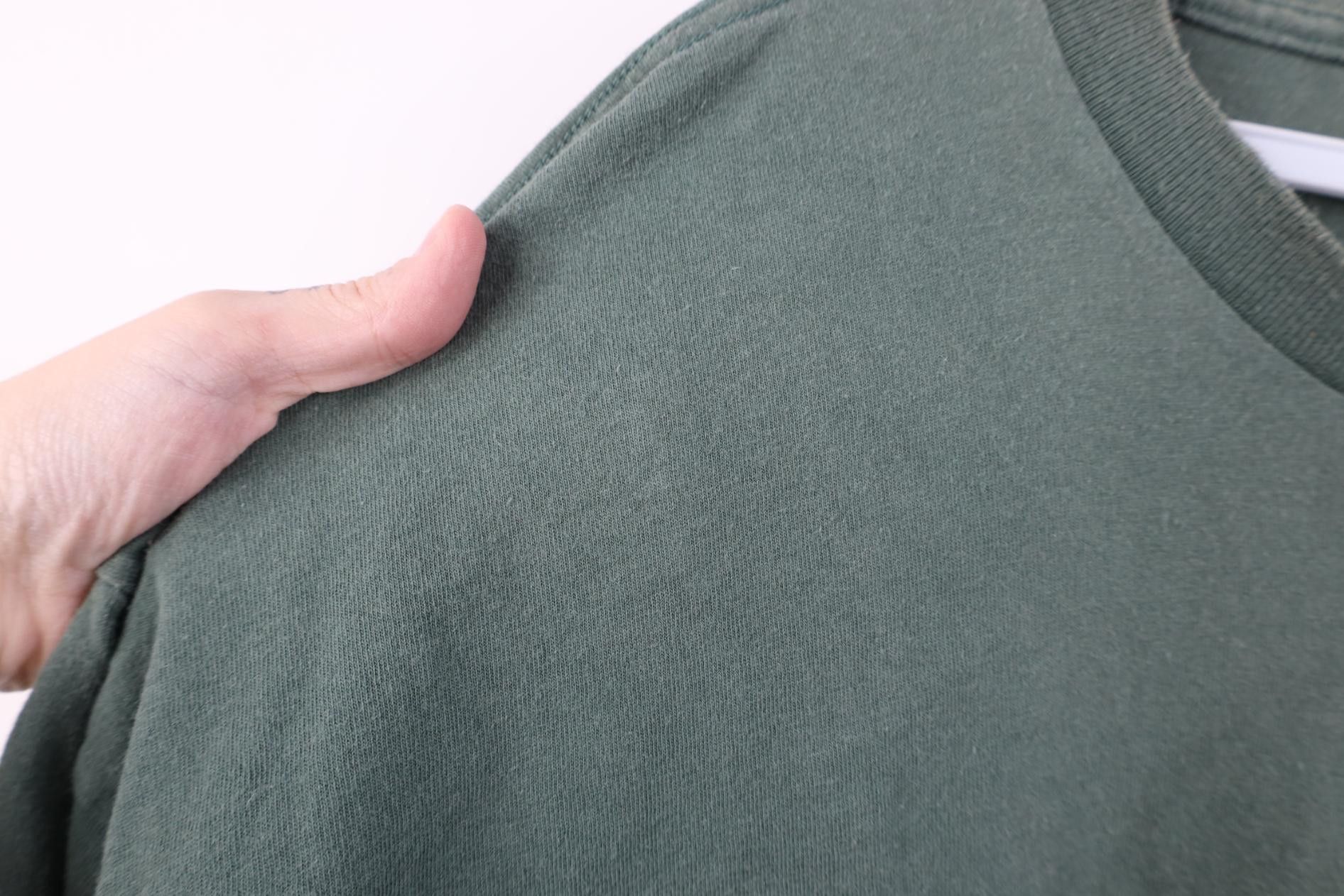 Nike Vintage 90s Nike Mini Swoosh Monochrome T-Shirt Green USA Size US XXL / EU 58 / 5 - 9 Thumbnail