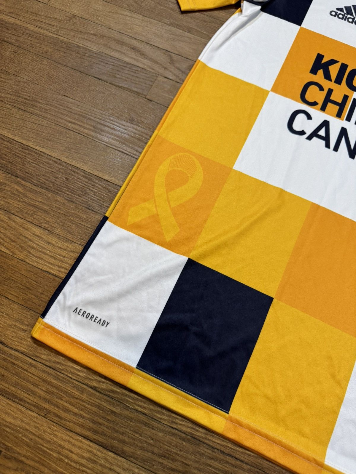 Adidas Adidas Minnesota FC Kick Childhood Cancer Mens Soccer Jersey Size US S / EU 44-46 / 1 - 5 Thumbnail